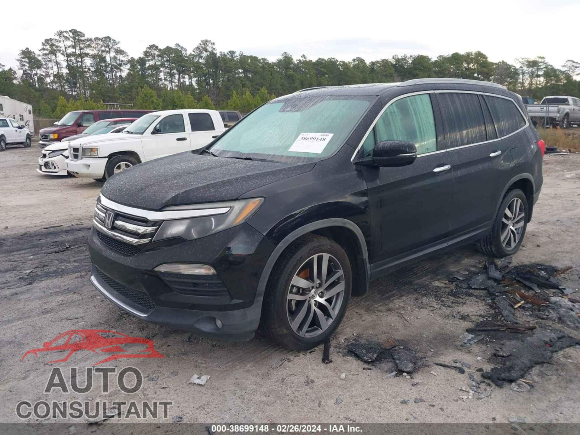 HONDA PILOT 2017 - 5FNYF5H99HB003946