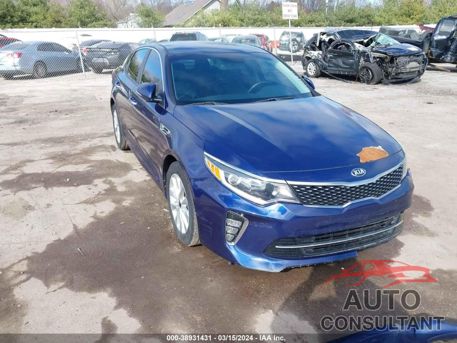 KIA OPTIMA 2018 - 5XXGT4L3XJG220040