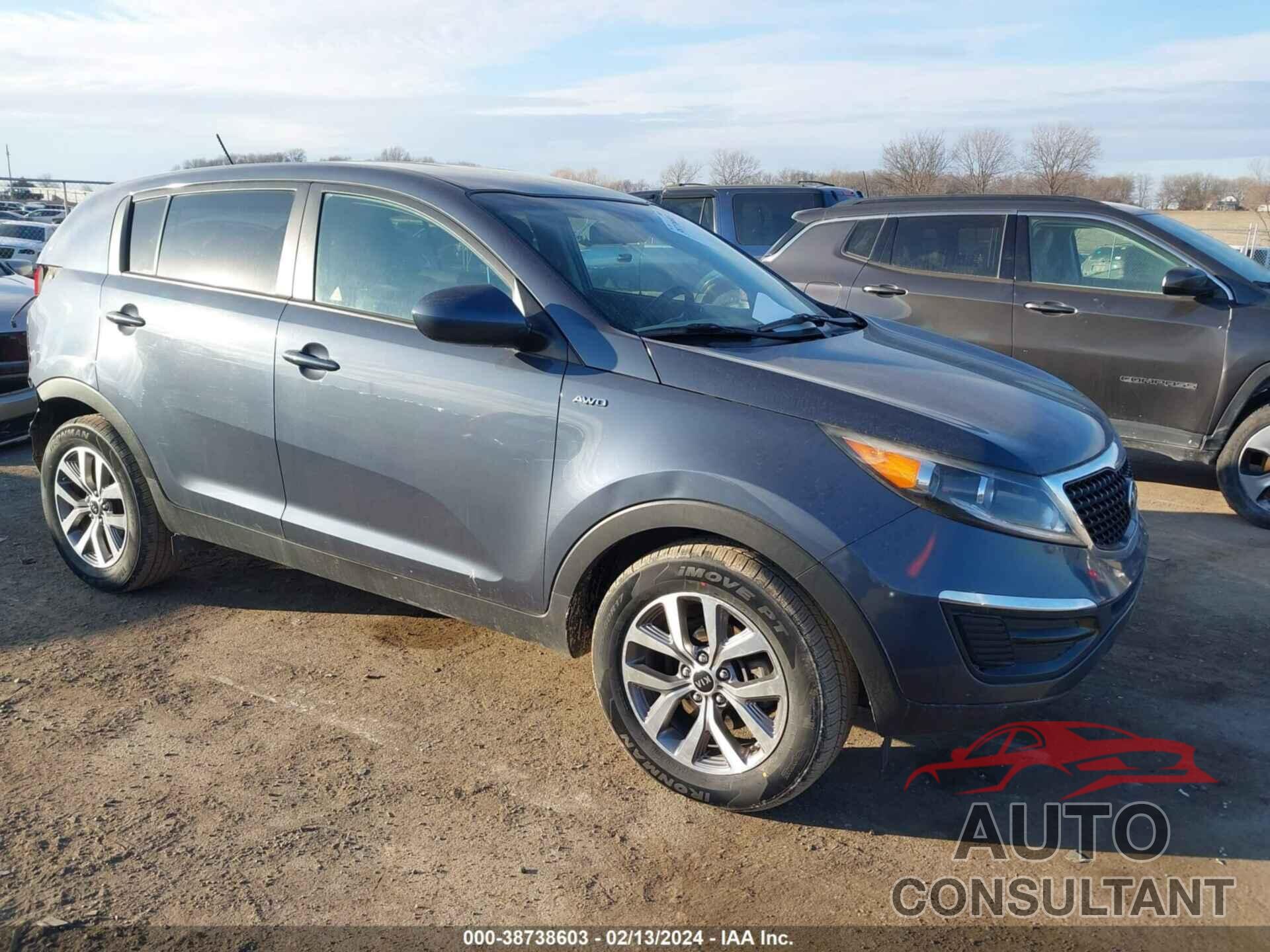 KIA SPORTAGE 2016 - KNDPBCAC0G7844267