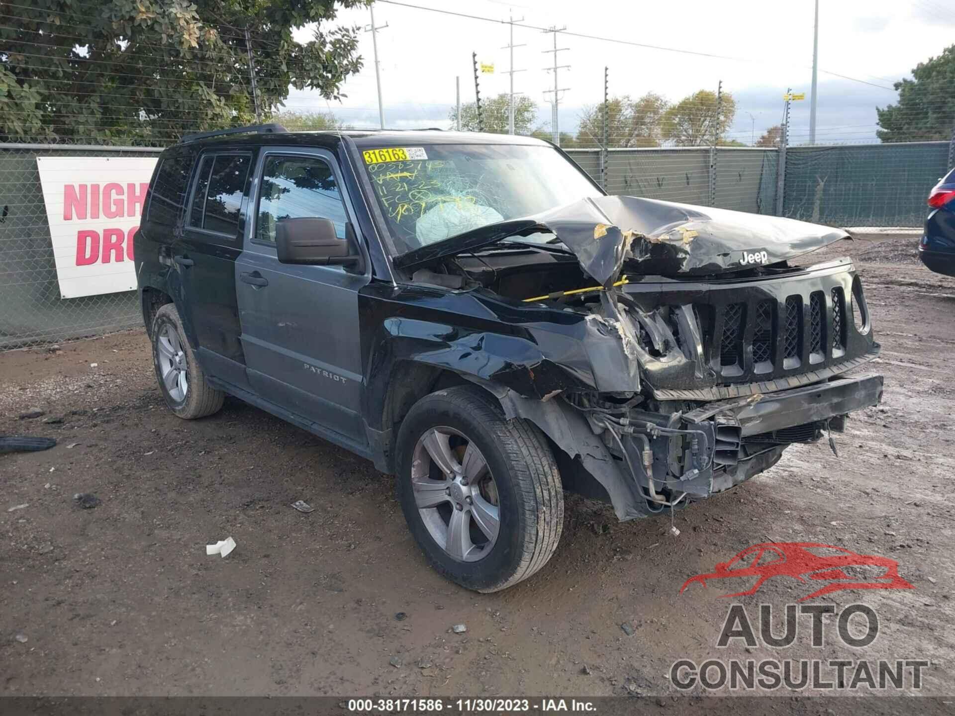 JEEP PATRIOT 2015 - 1C4NJPBB4FD409792