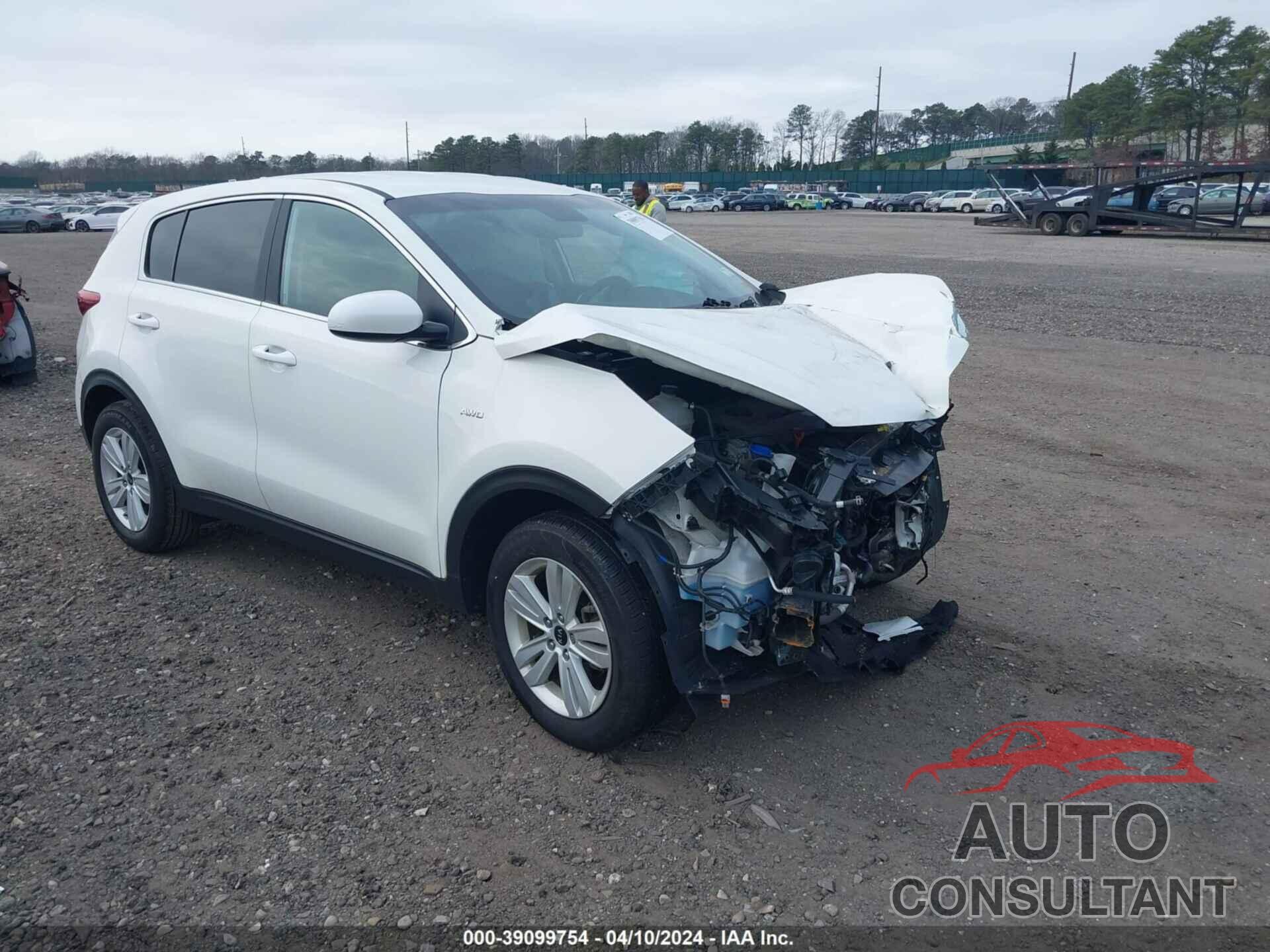 KIA SPORTAGE 2019 - KNDPMCAC4K7604593