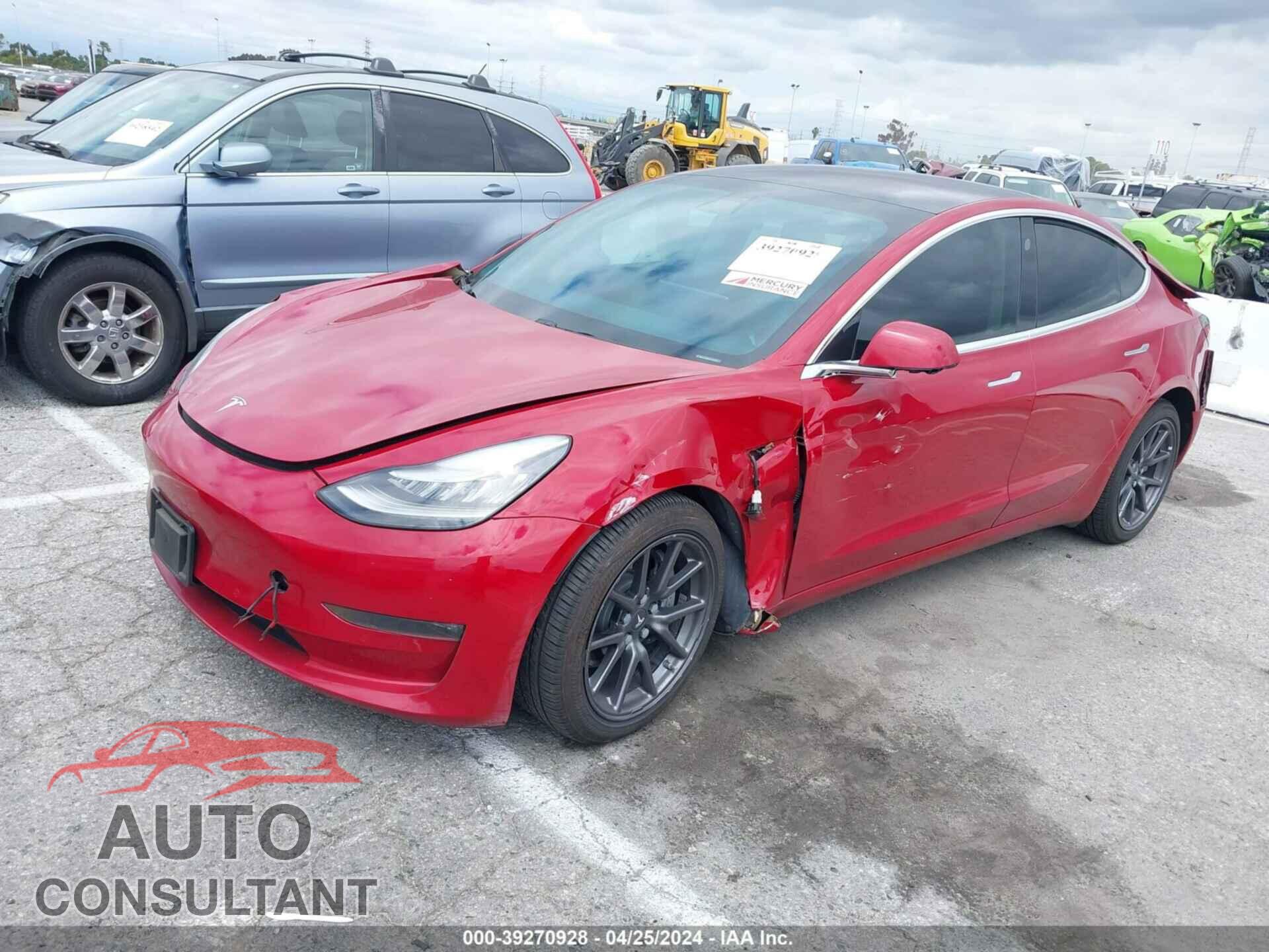 TESLA MODEL 3 2018 - 5YJ3E1EB0JF084970