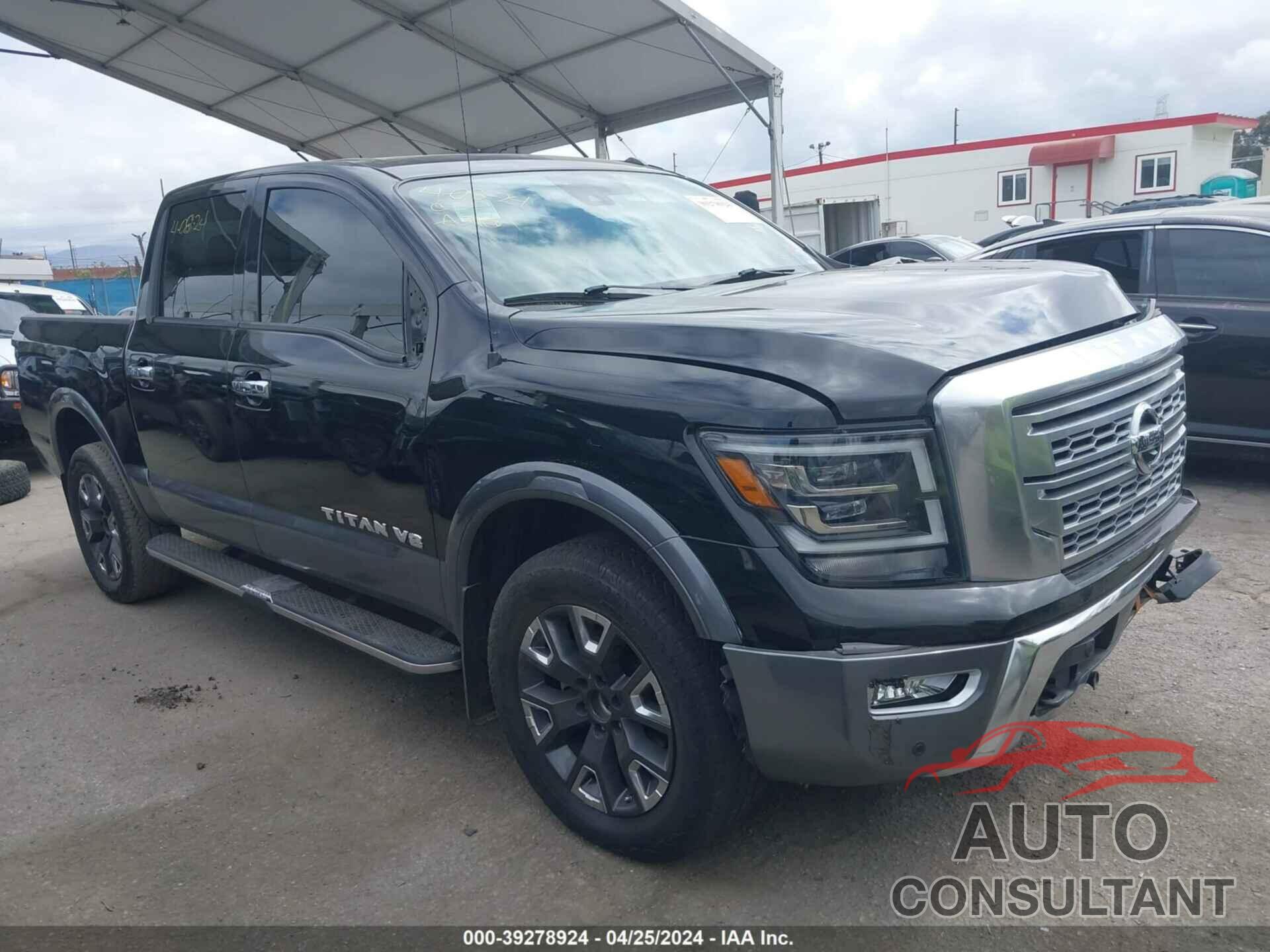 NISSAN TITAN 2020 - 1N6AA1ED8LN500494