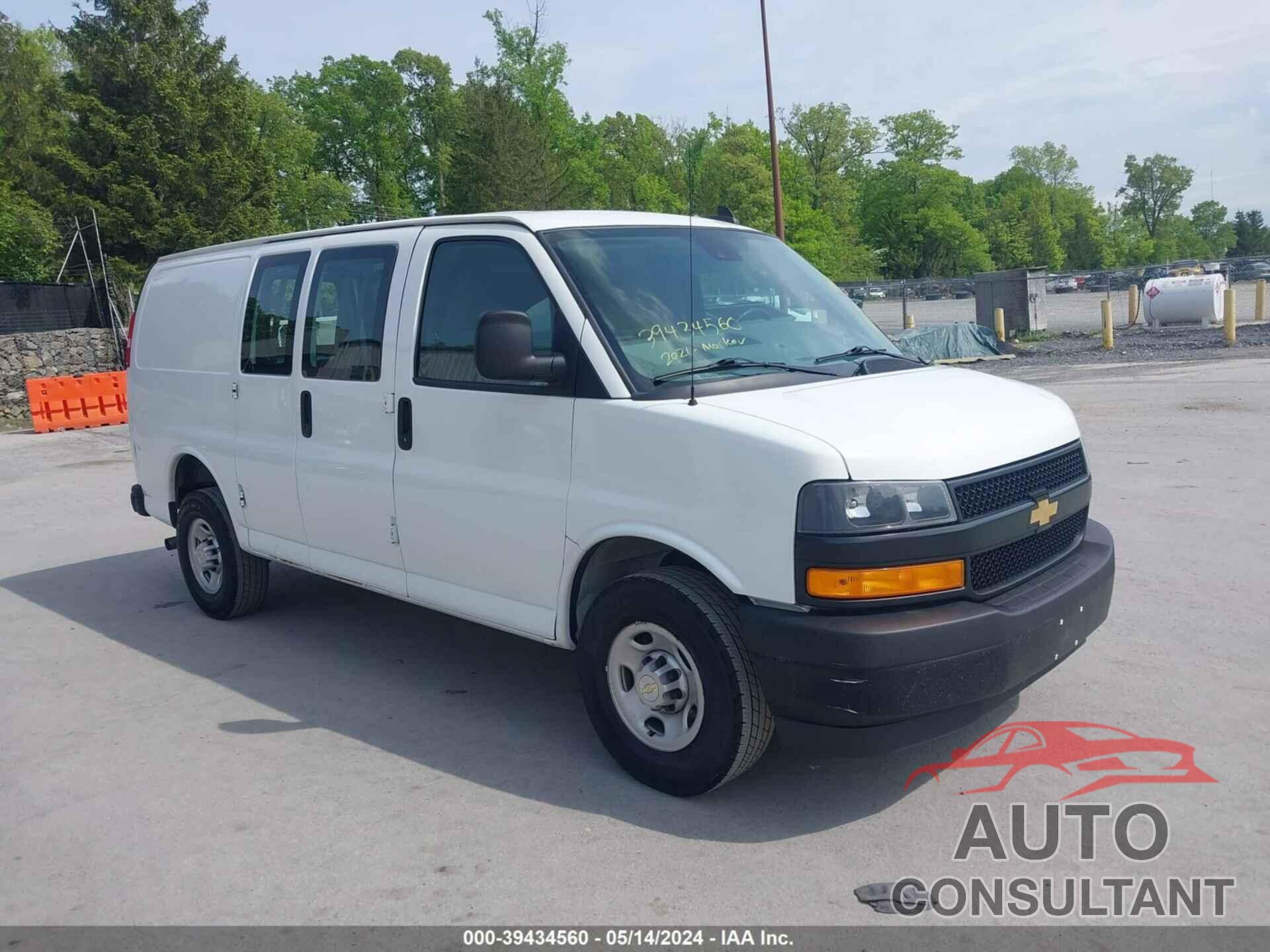 CHEVROLET EXPRESS CARGO 2021 - 1GCWGAFP3M1153553