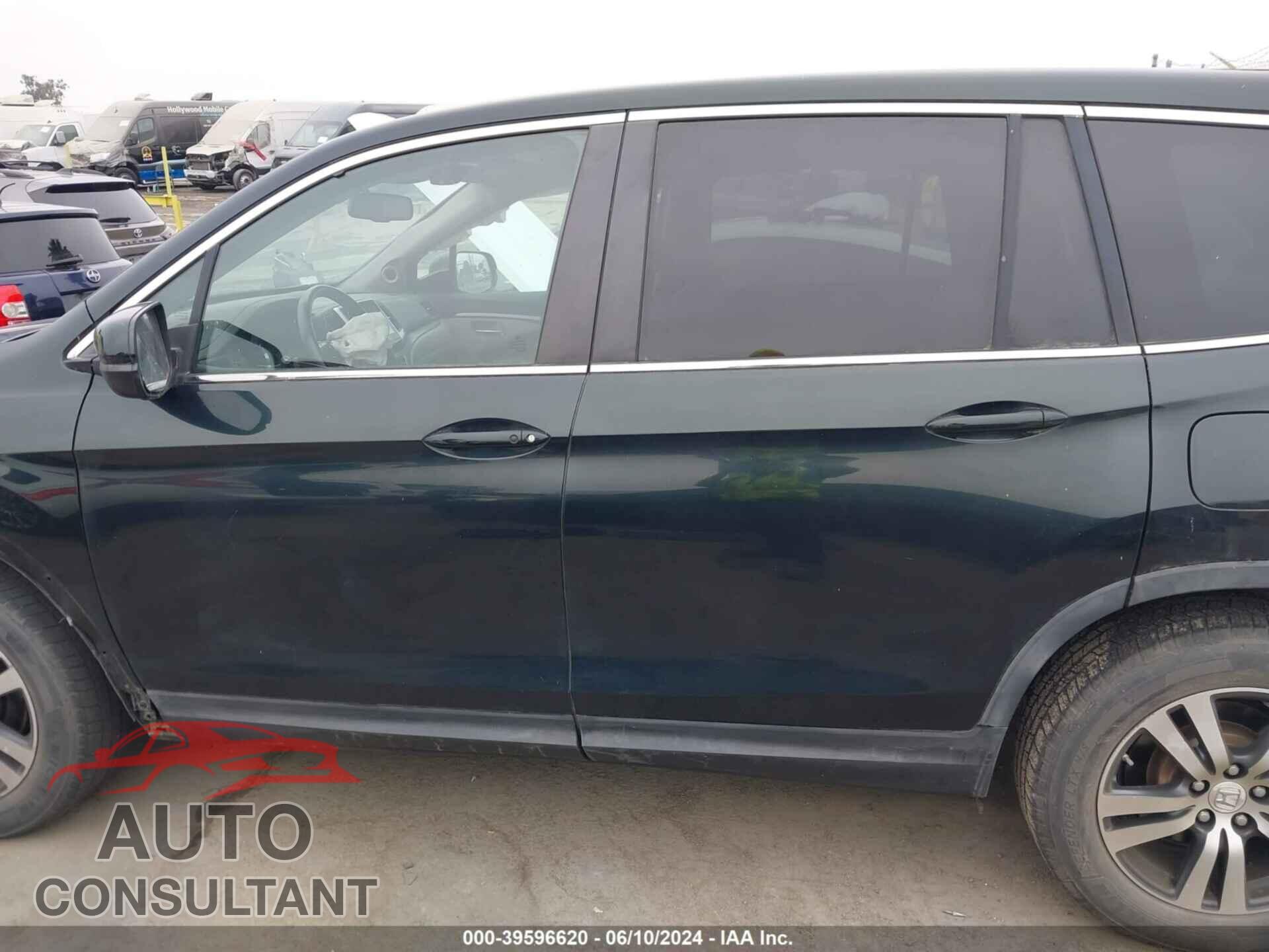 HONDA PILOT 2016 - 5FNYF5H59GB005501
