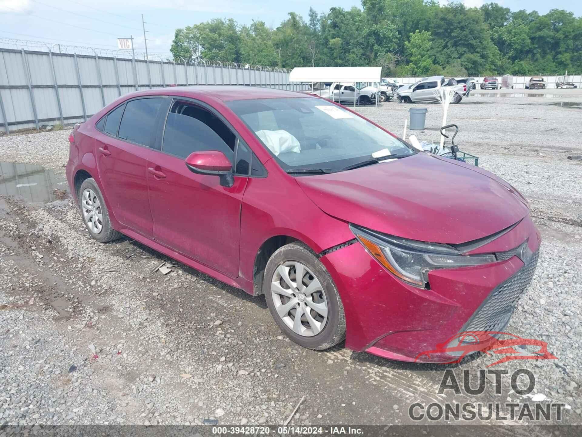 TOYOTA COROLLA 2022 - JTDEPMAEXNJ208312
