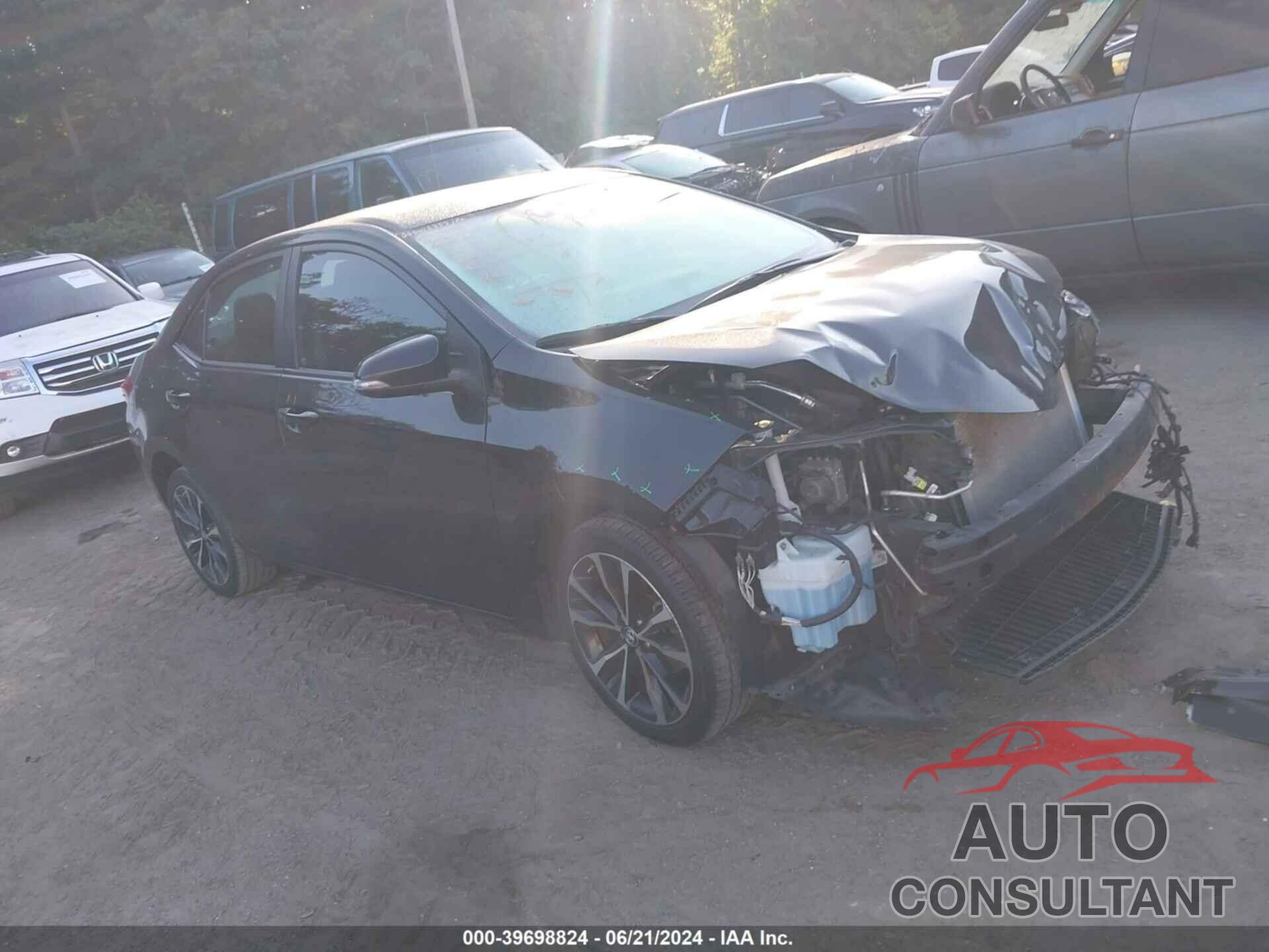 TOYOTA COROLLA 2017 - 2T1BURHEXHC840998