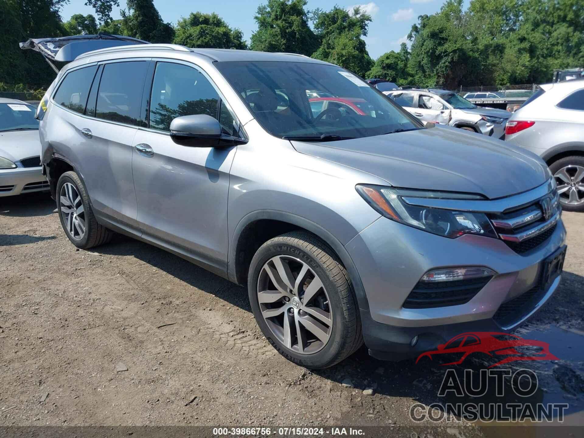 HONDA PILOT 2017 - 5FNYF6H09HB048795