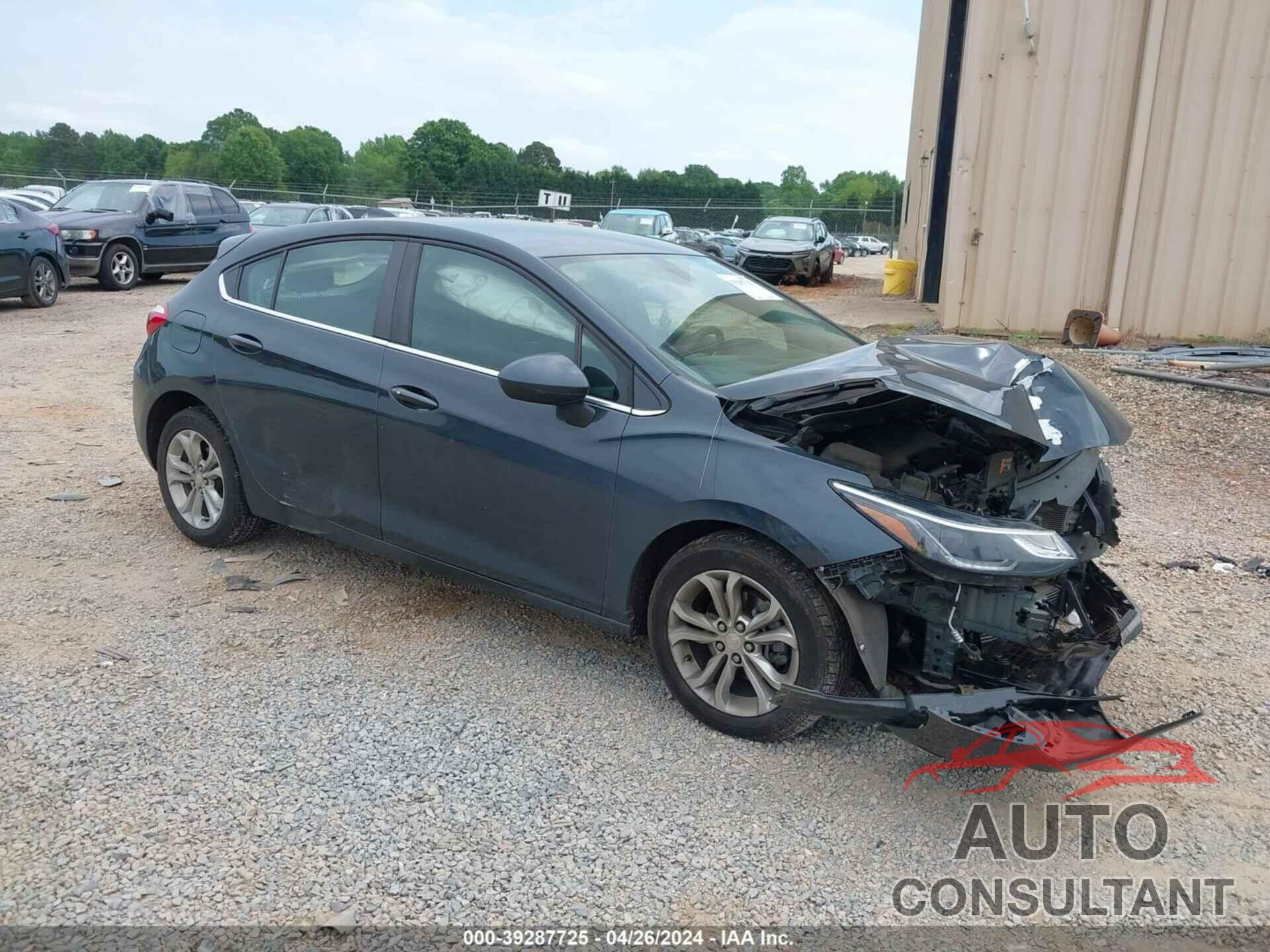 CHEVROLET CRUZE 2019 - 3G1BE6SM8KS594046