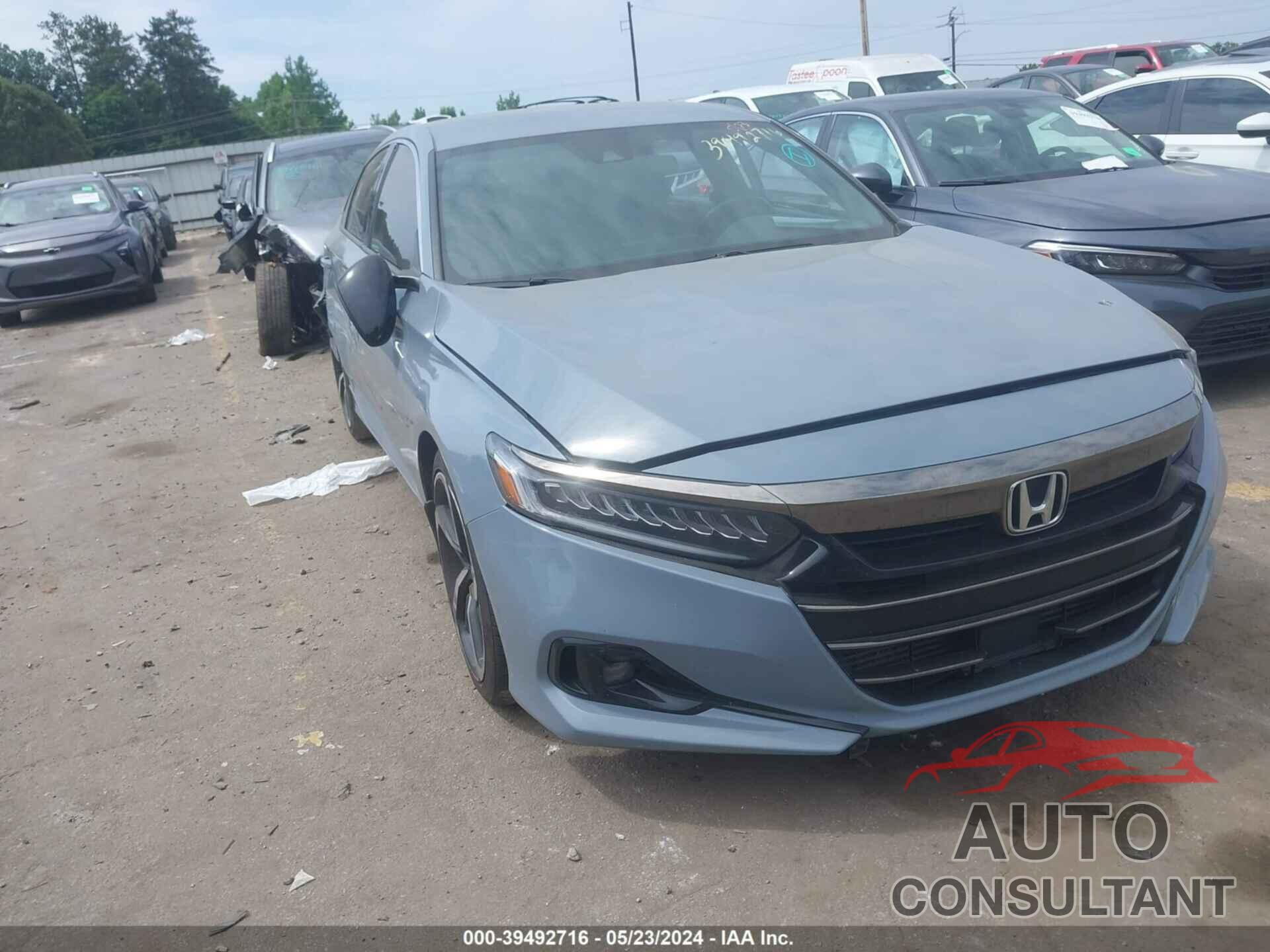 HONDA ACCORD 2021 - 1HGCV1F39MA035322