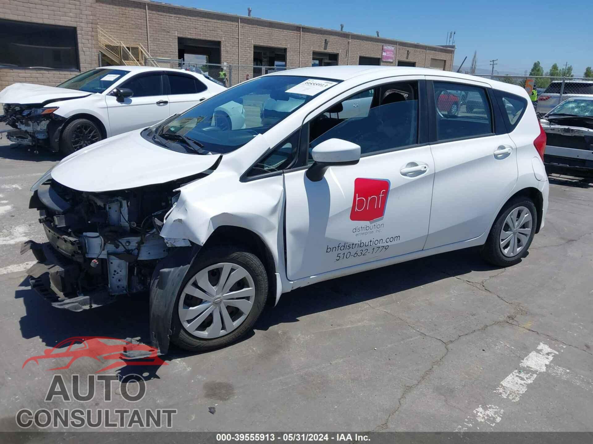 NISSAN VERSA NOTE 2017 - 3N1CE2CP3HL379144
