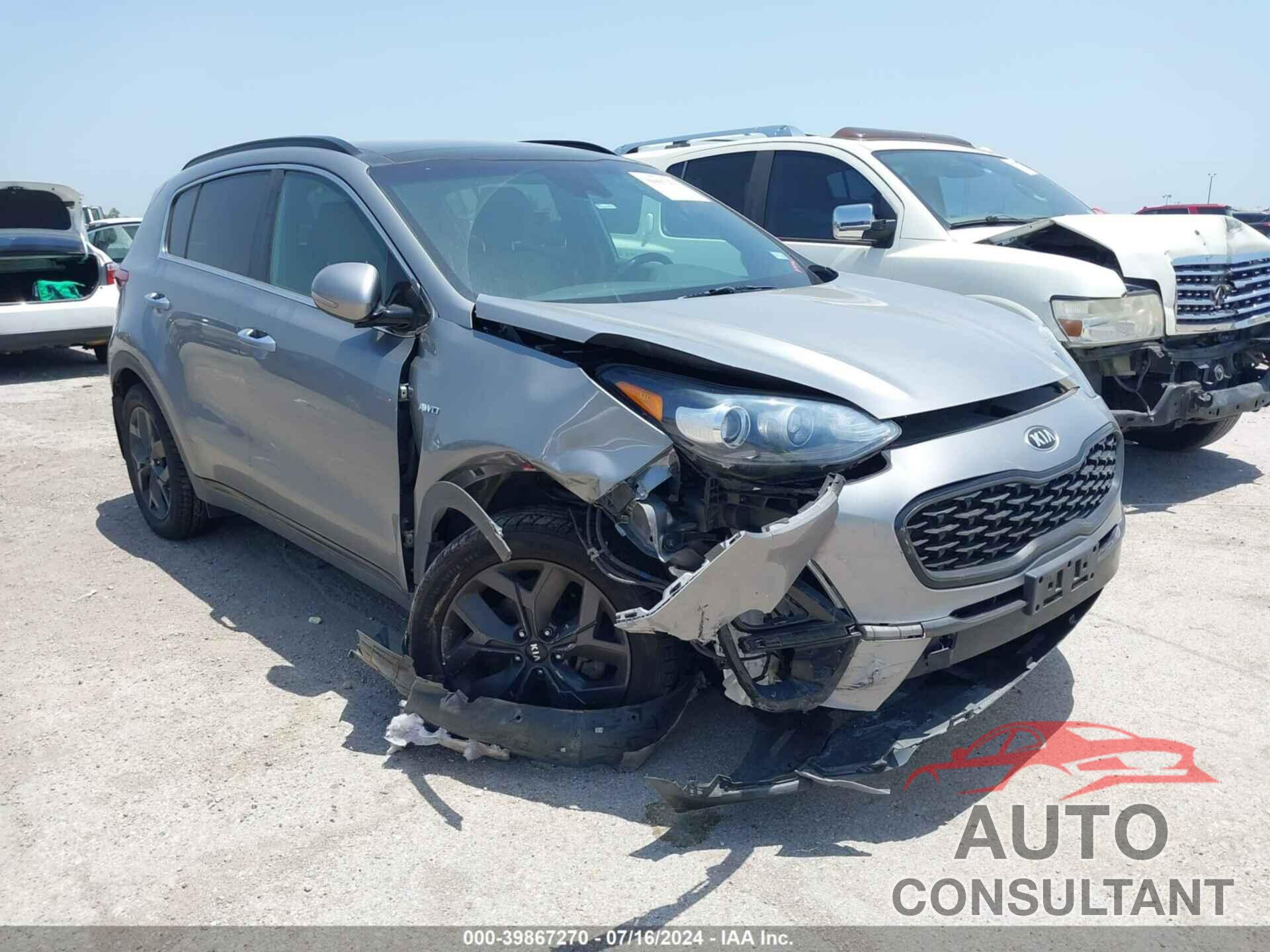 KIA SPORTAGE 2020 - KNDP6CAC8L7689059