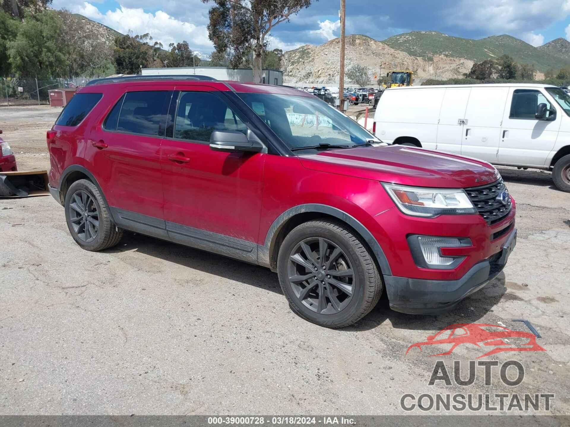 FORD EXPLORER 2017 - 1FM5K7D85HGC33007