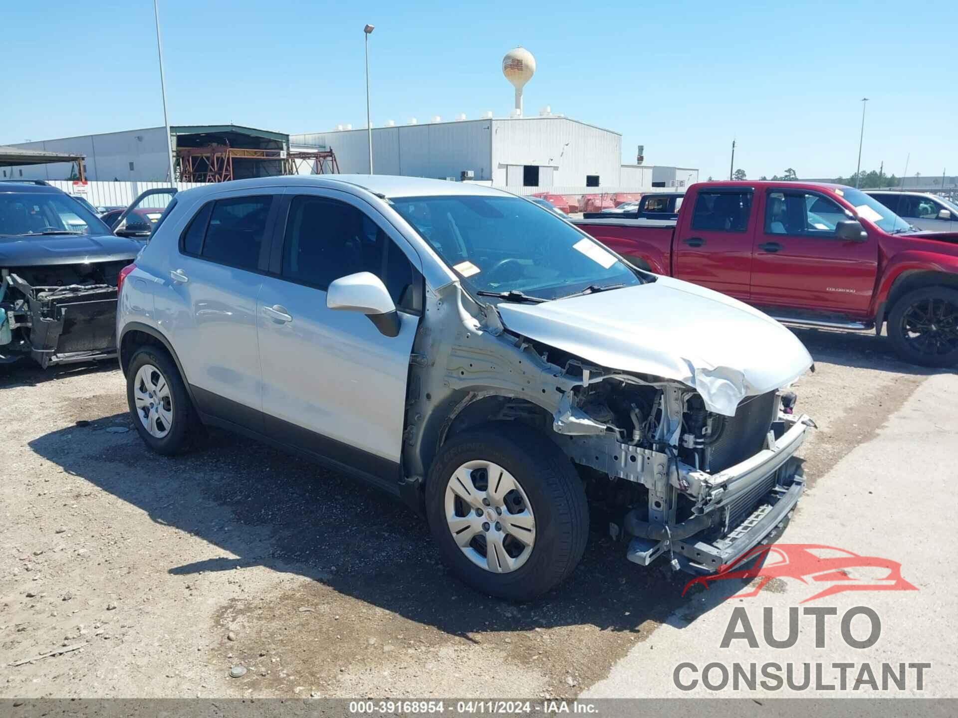 CHEVROLET TRAX 2016 - 3GNCJKSB1GL155858