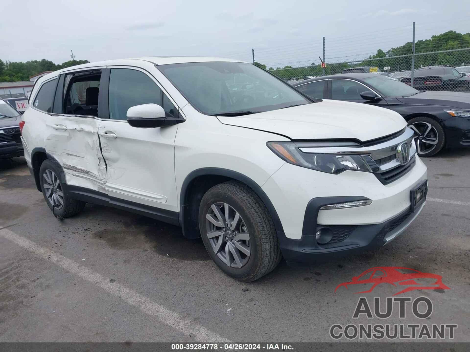 HONDA PILOT 2019 - 5FNYF5H44KB035053