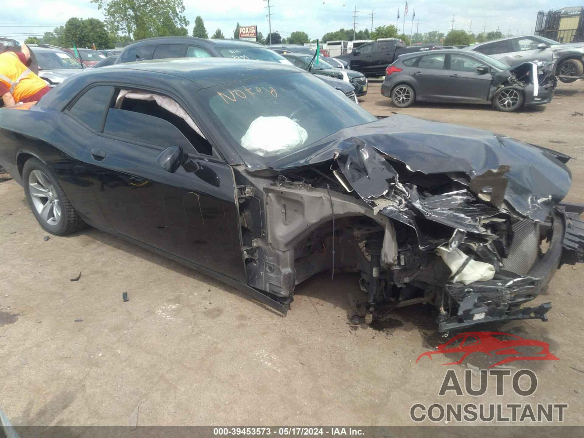 DODGE CHALLENGER 2016 - 2C3CDZAG2GH285084