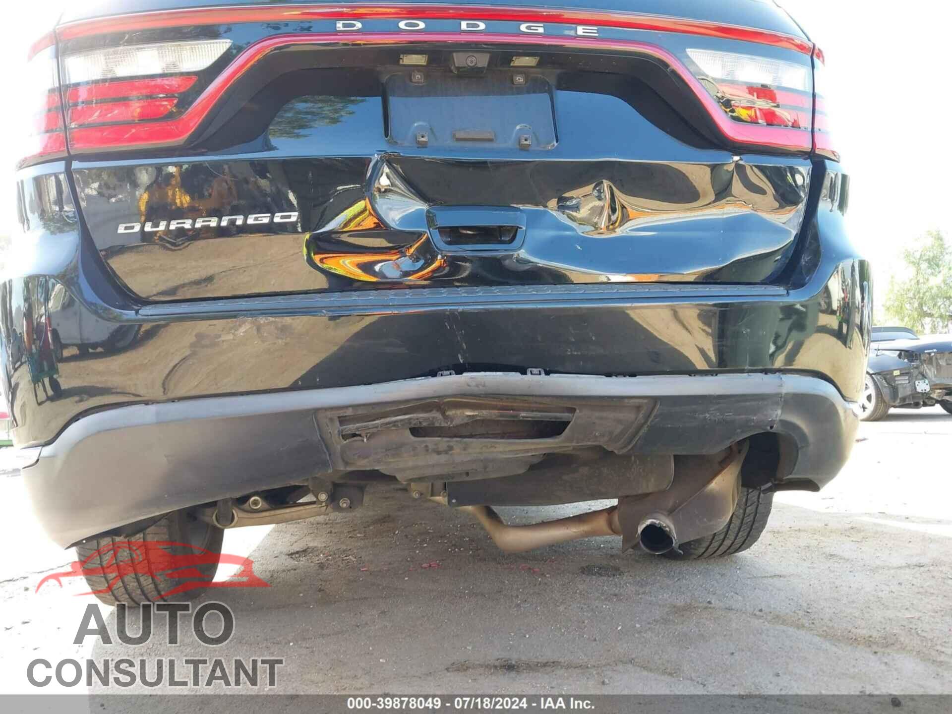 DODGE DURANGO 2018 - 1C4RDHAG4JC447890