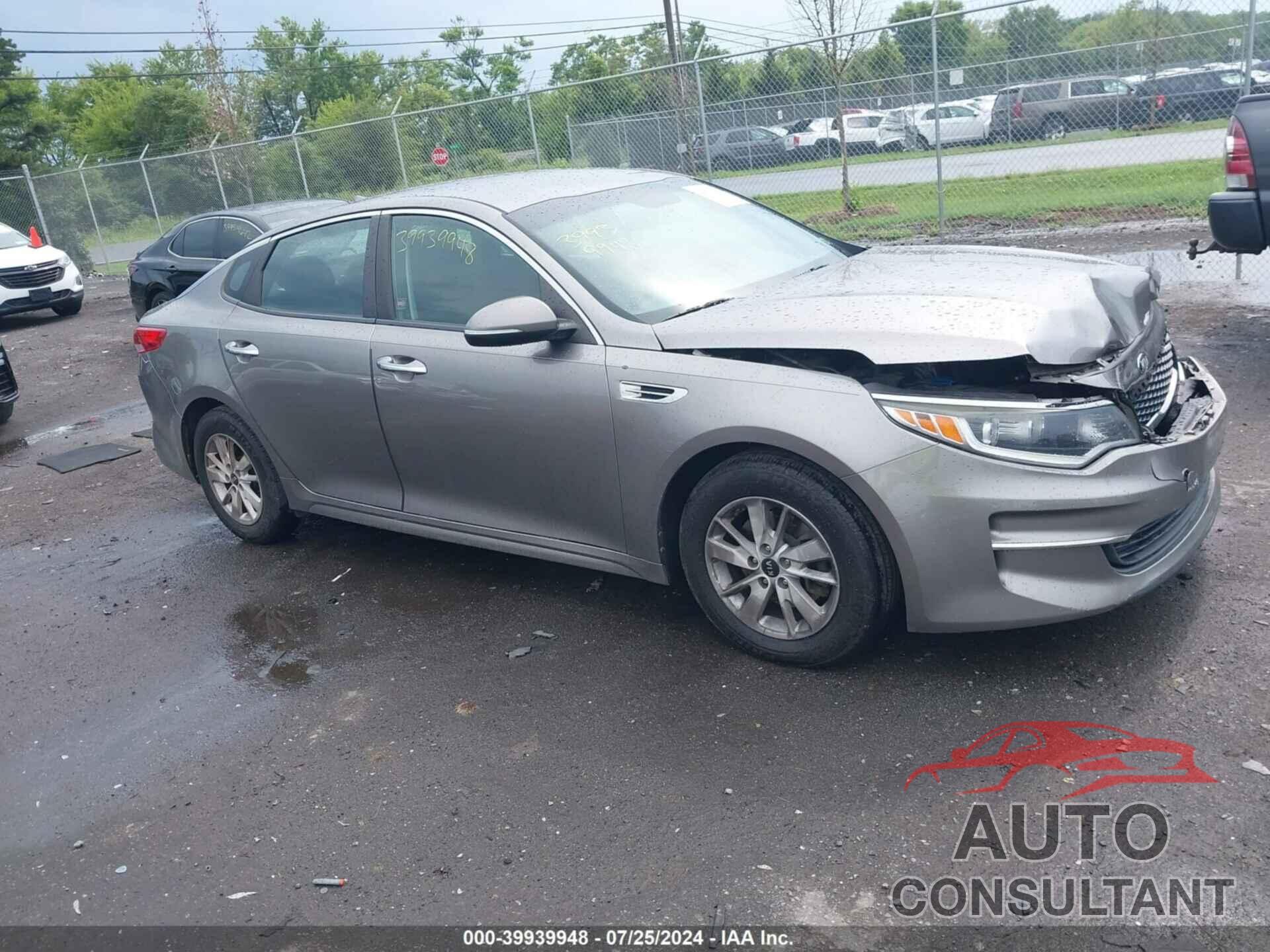 KIA OPTIMA 2016 - 5XXGT4L35GG007991