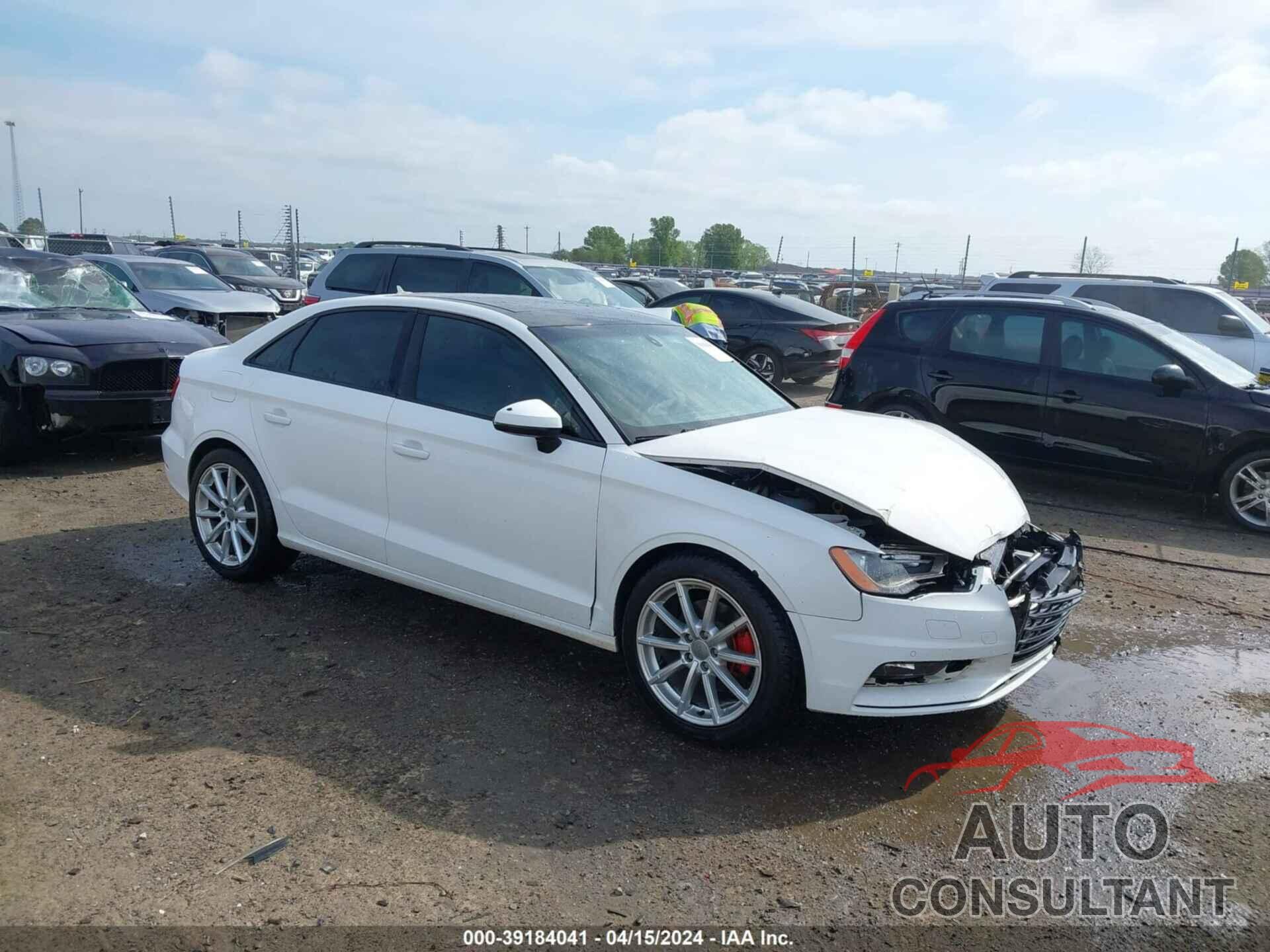 AUDI A3 2016 - WAUA7GFF1G1008470