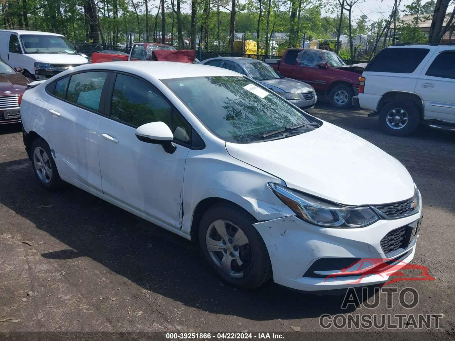 CHEVROLET CRUZE 2017 - 1G1BC5SM1H7253644