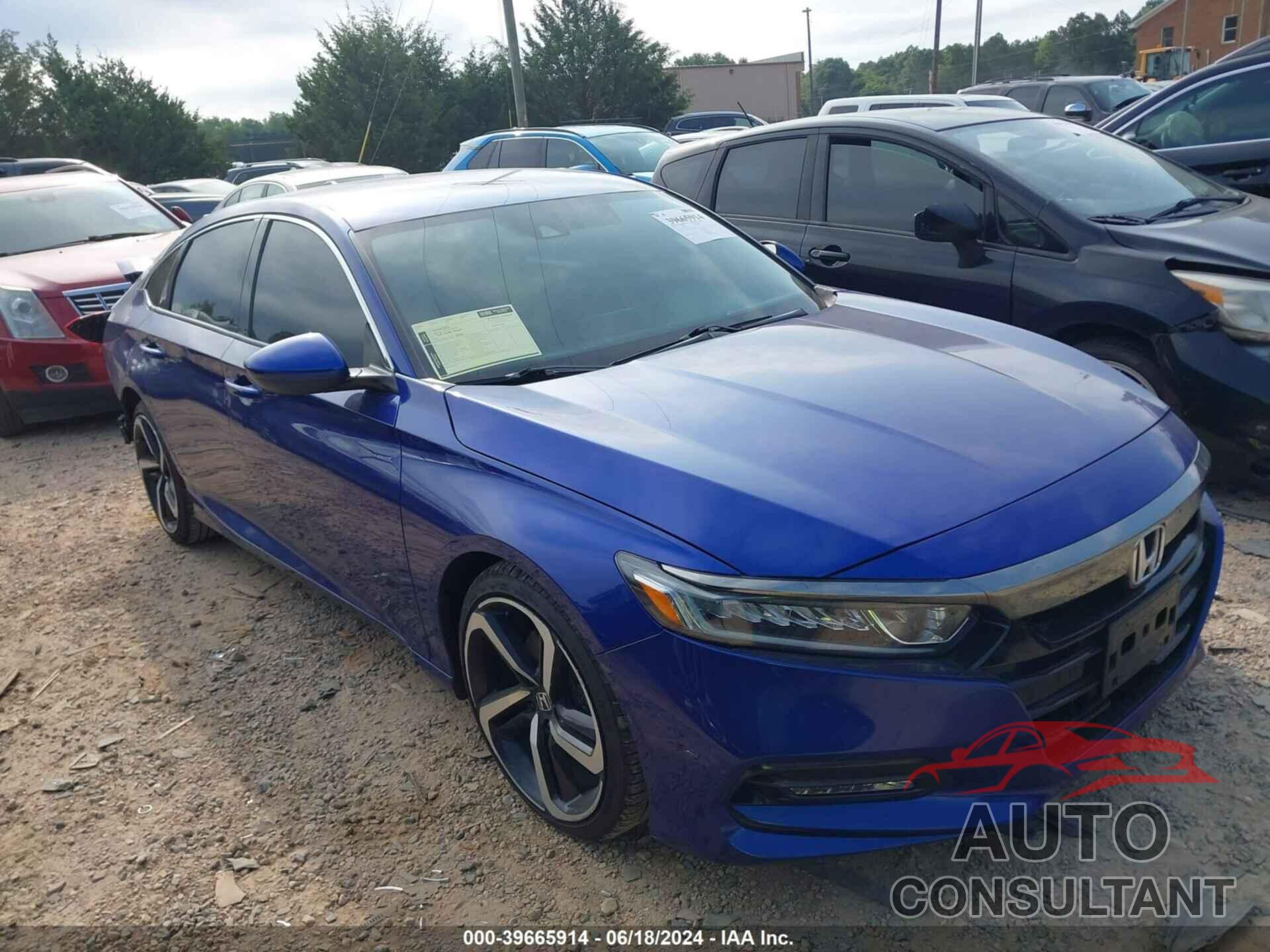 HONDA ACCORD 2019 - 1HGCV1F37KA043920