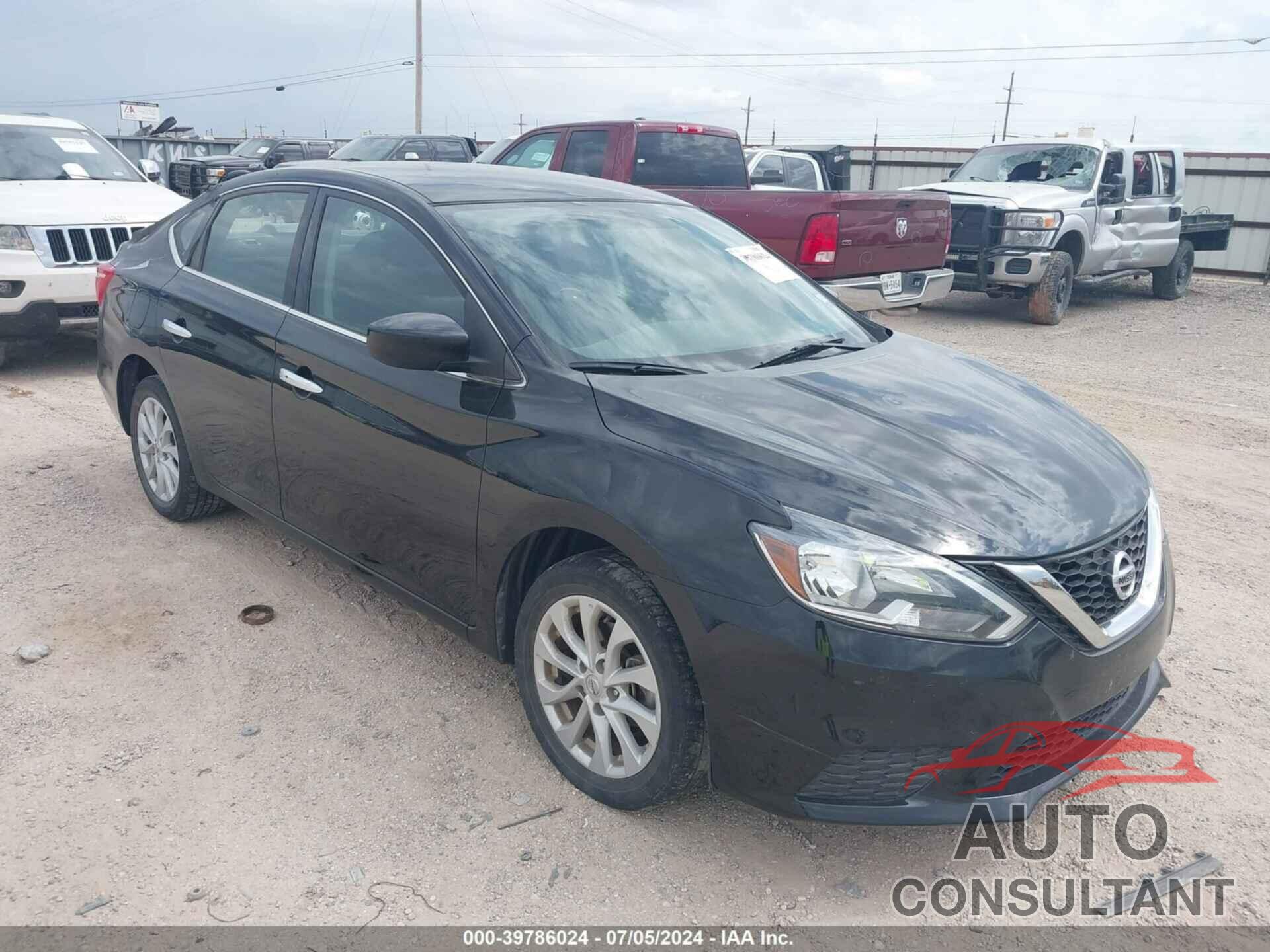 NISSAN SENTRA 2019 - 3N1AB7AP9KY428972