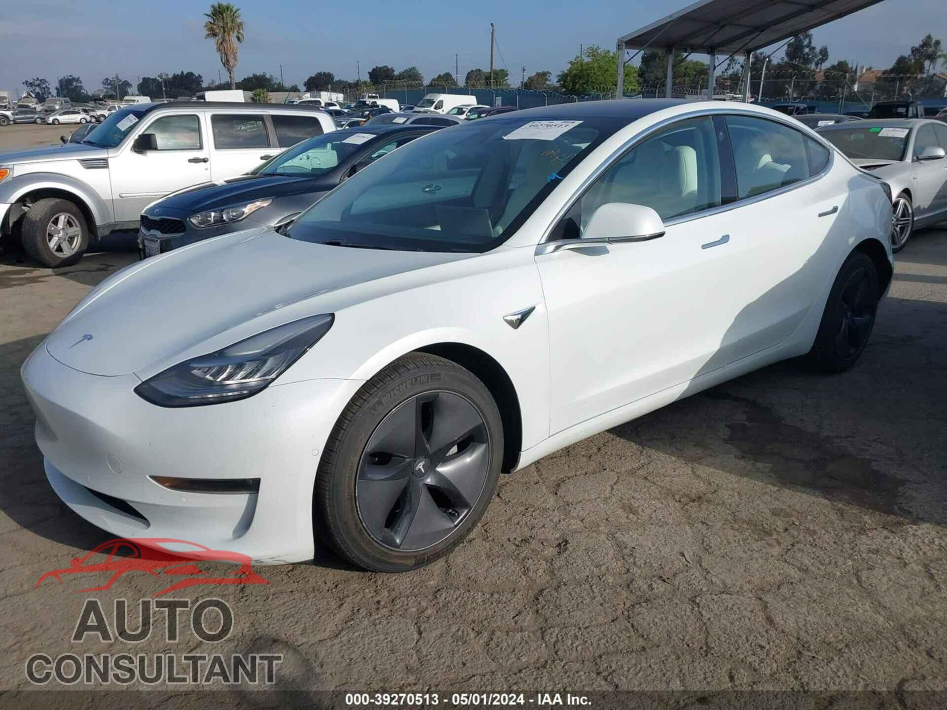 TESLA MODEL 3 2018 - 5YJ3E1EB6JF112920