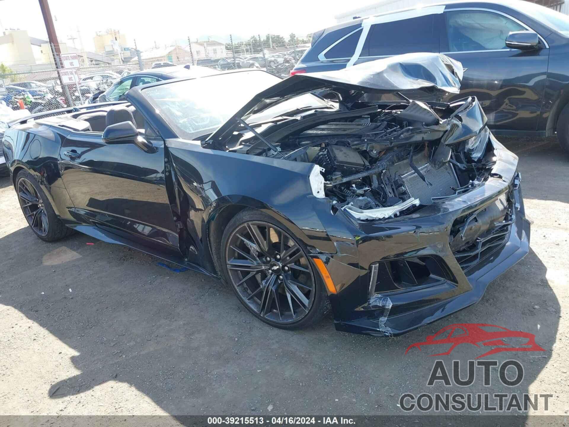 CHEVROLET CAMARO 2019 - 1G1FJ3D64K0116420