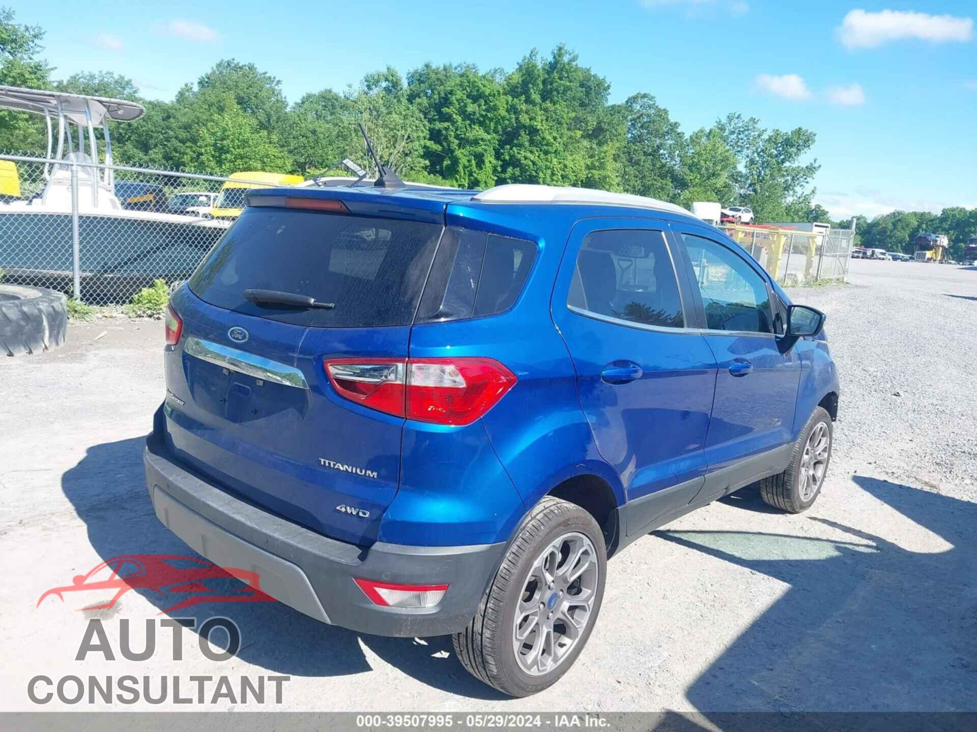 FORD ECOSPORT 2019 - MAJ6S3KL6KC282407
