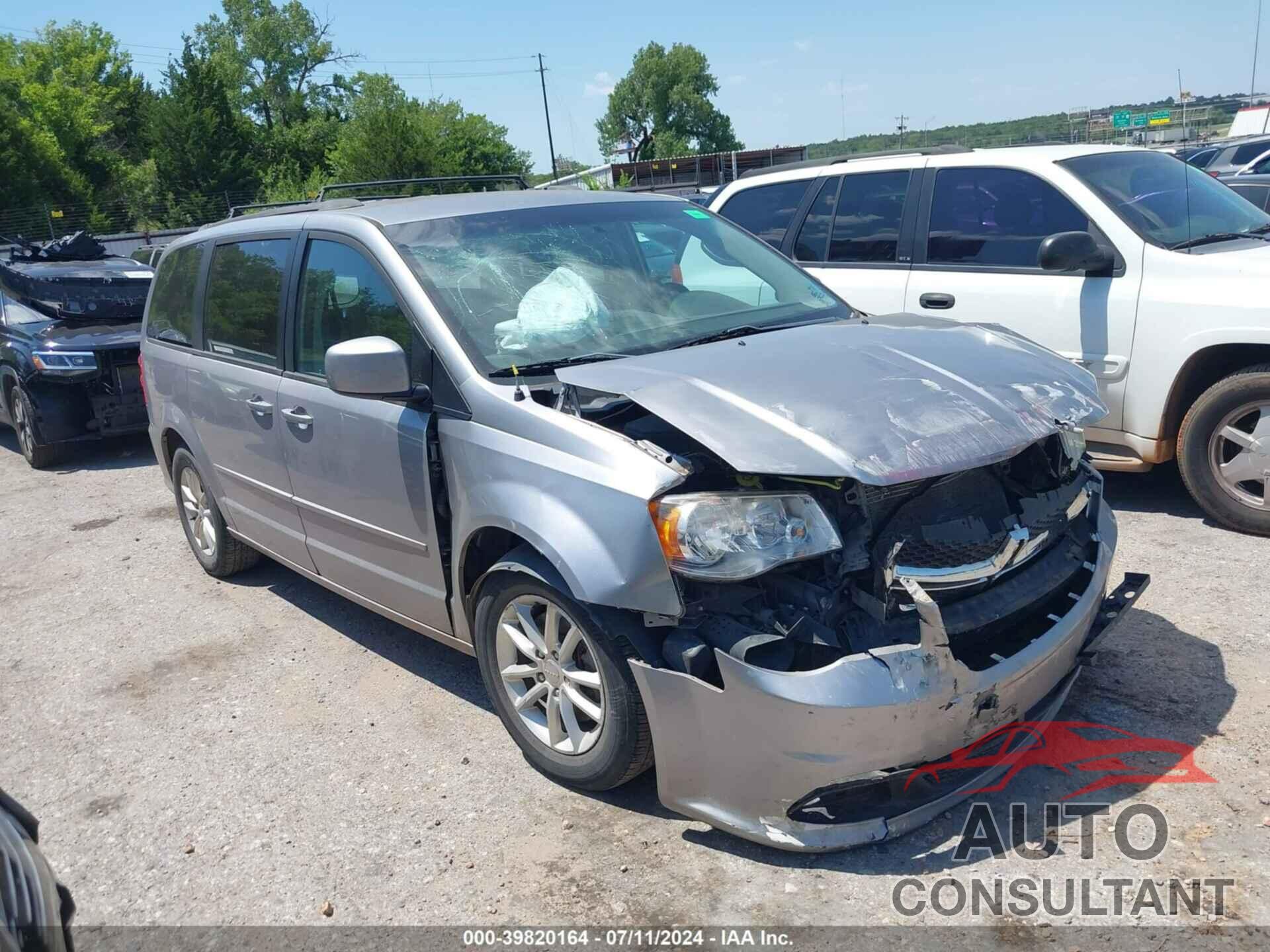 DODGE GRAND CARAVAN 2016 - 2C4RDGCG3GR272507