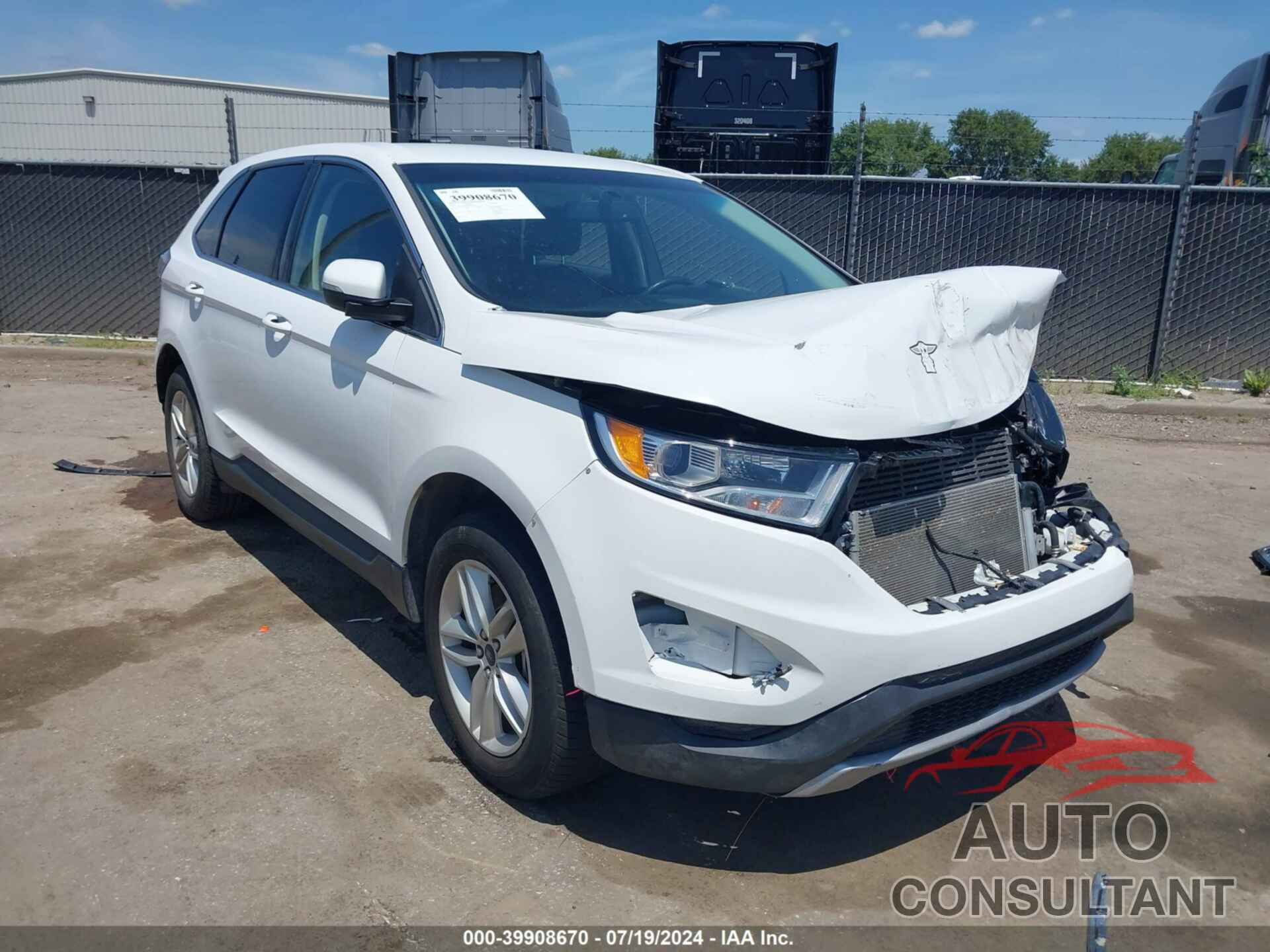 FORD EDGE 2017 - 2FMPK4J82HBB94959