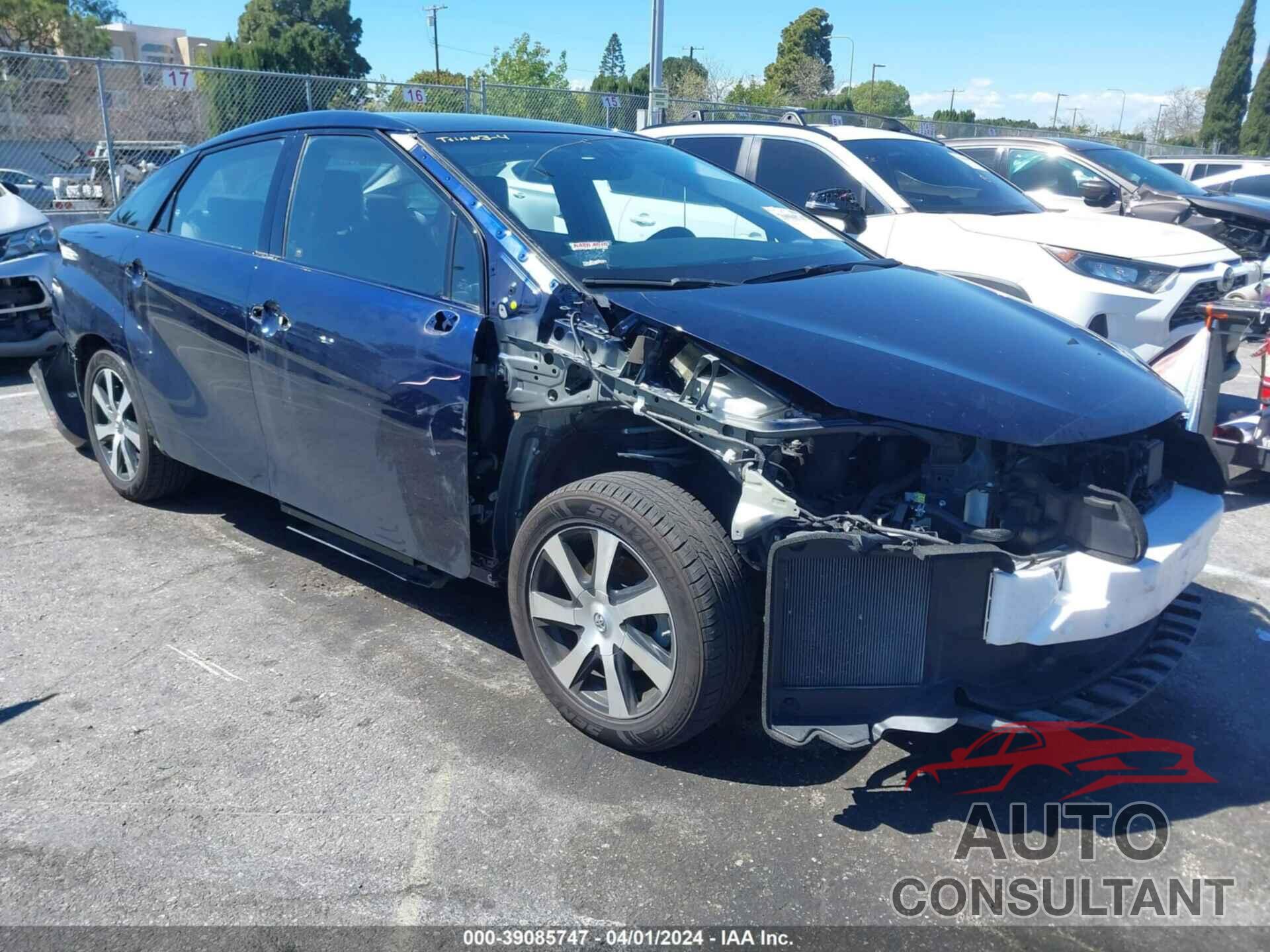 TOYOTA MIRAI 2018 - JTDBVRBD5JA004703