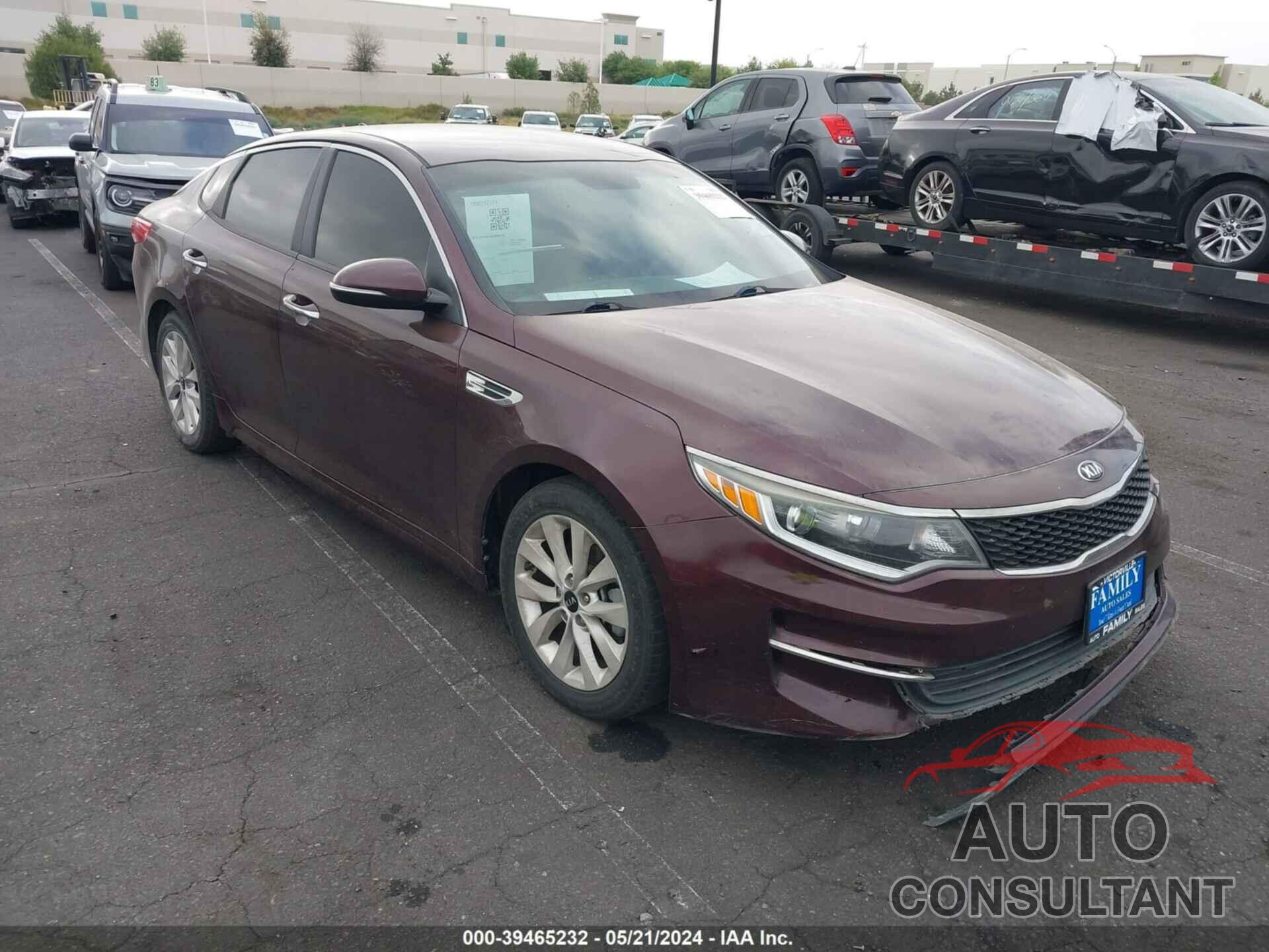 KIA OPTIMA 2016 - 5XXGT4L3XGG004763