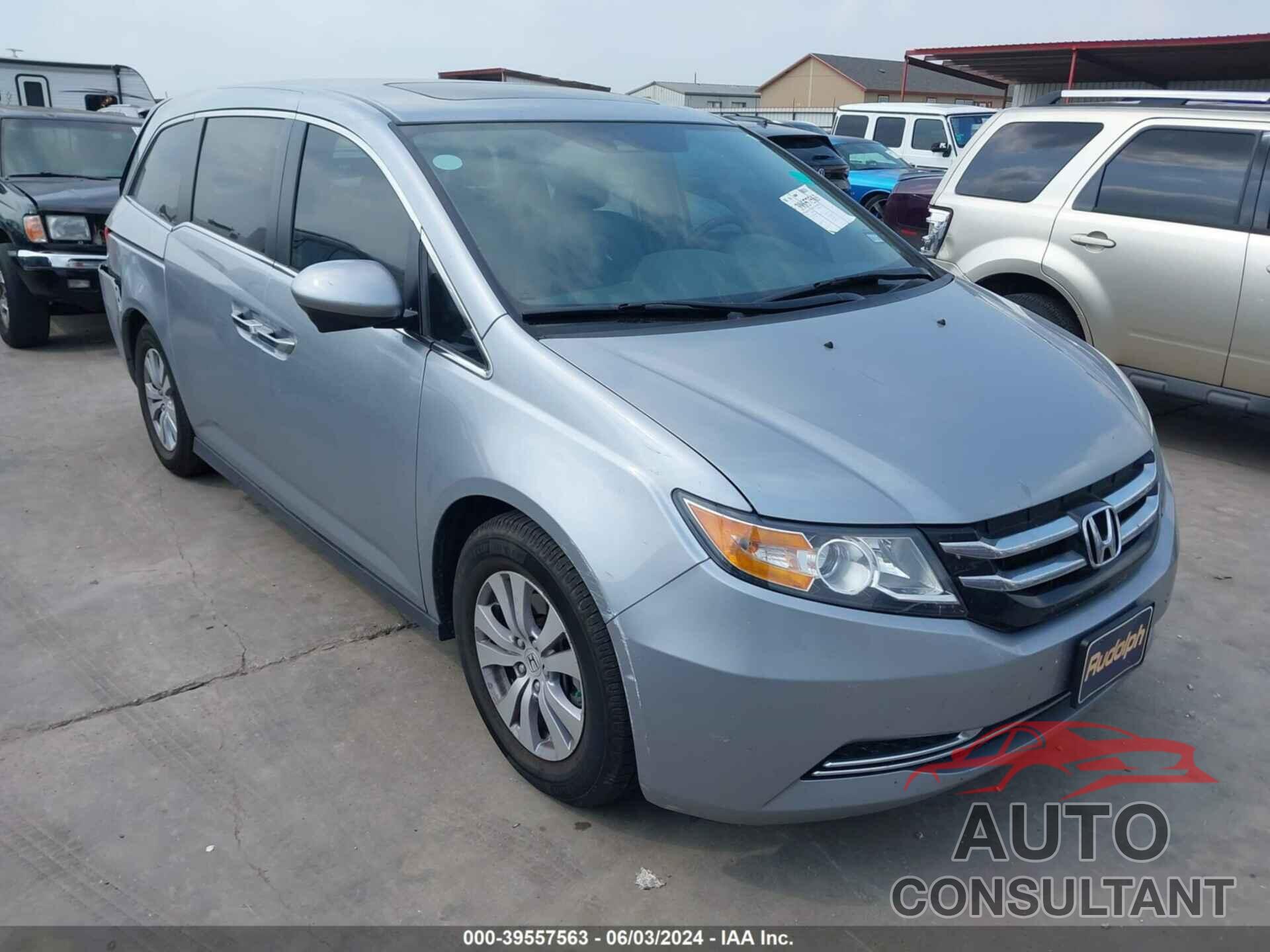 HONDA ODYSSEY 2017 - 5FNRL5H62HB006383