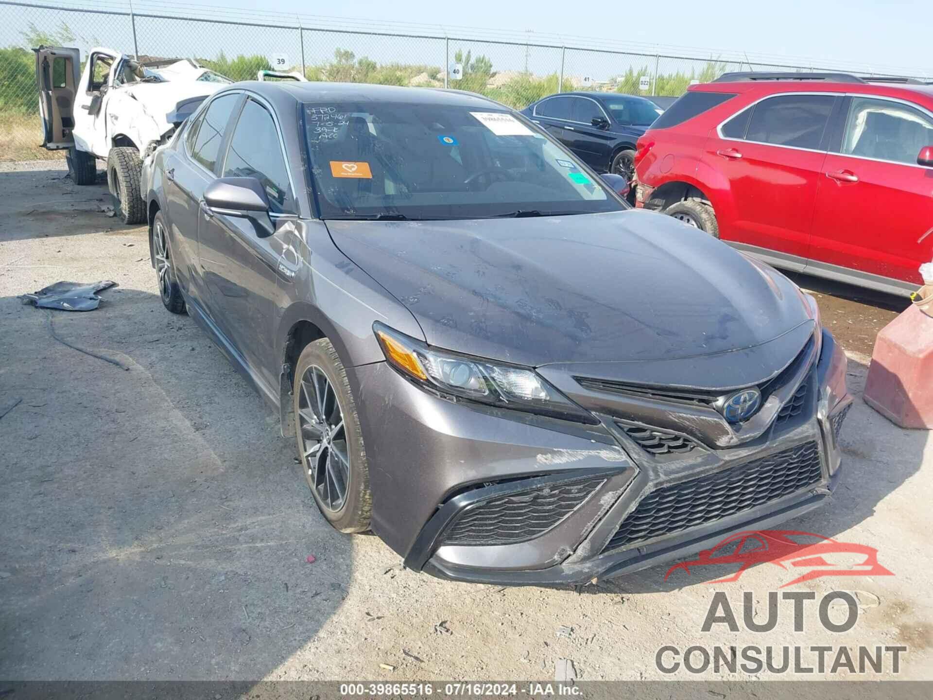 TOYOTA CAMRY 2021 - 4T1S31AK7MU023775