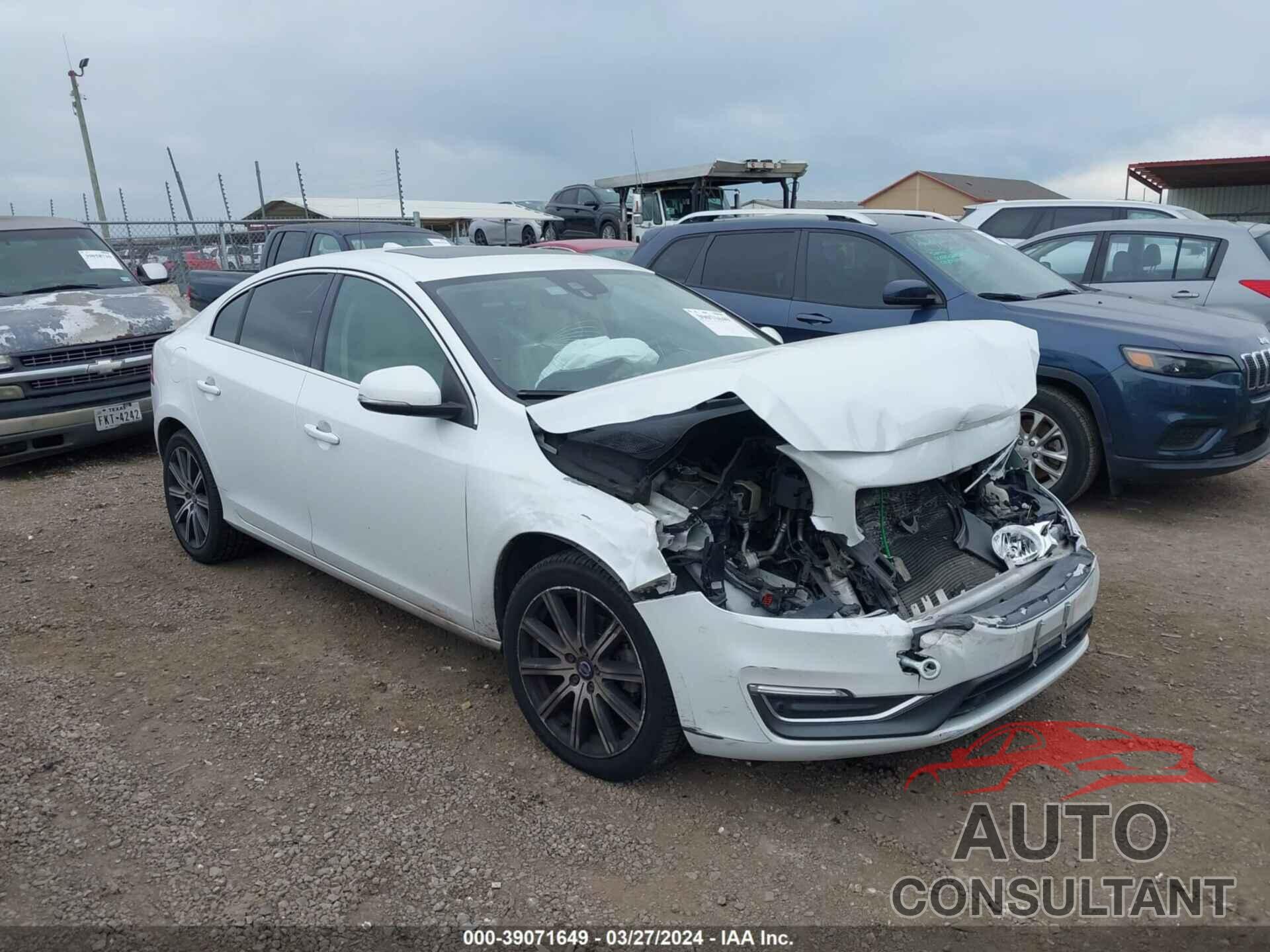 VOLVO S60 INSCRIPTION 2016 - LYV402FK3GB099724