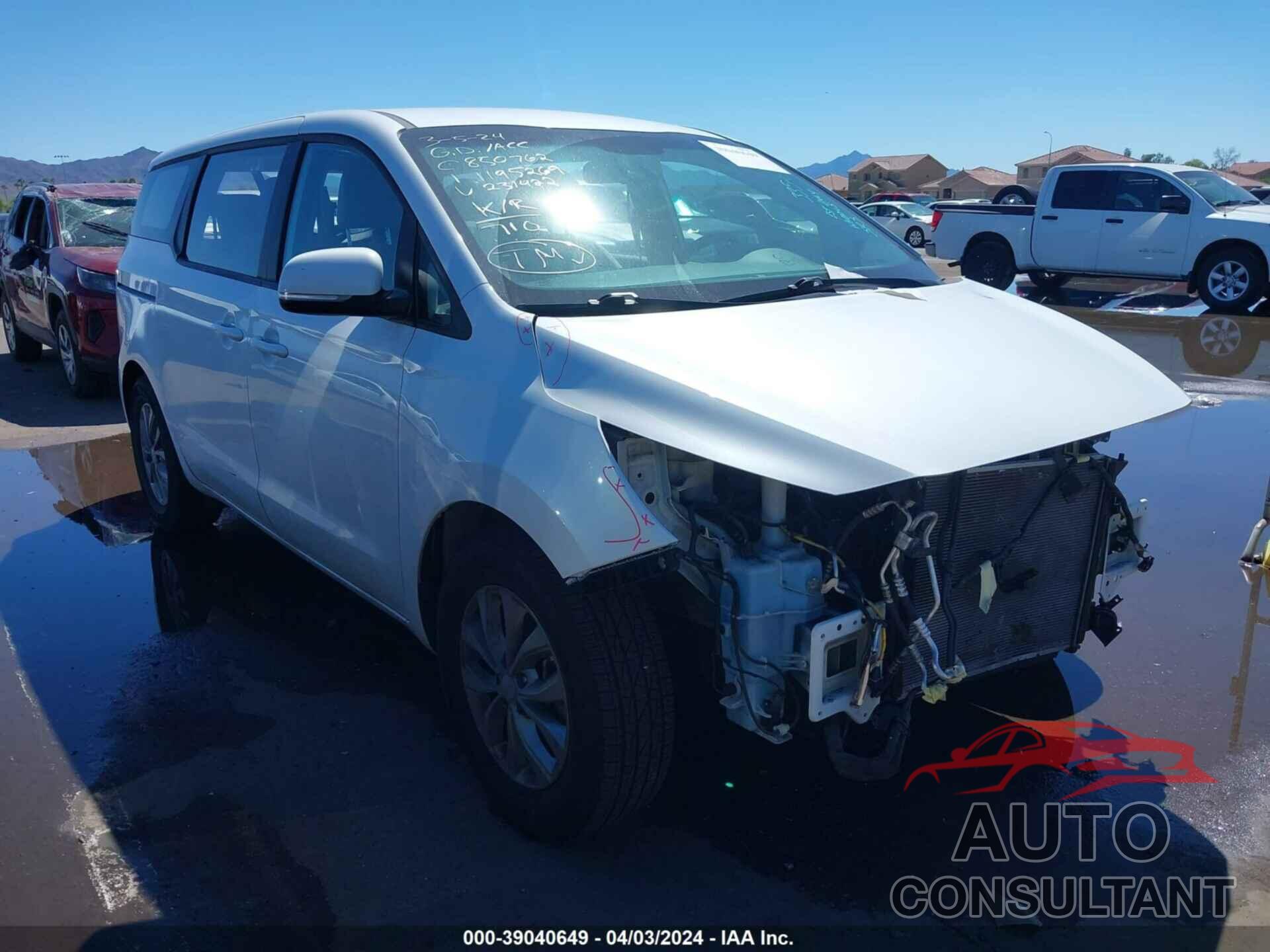 KIA SEDONA 2020 - KNDMA5C14L6659636