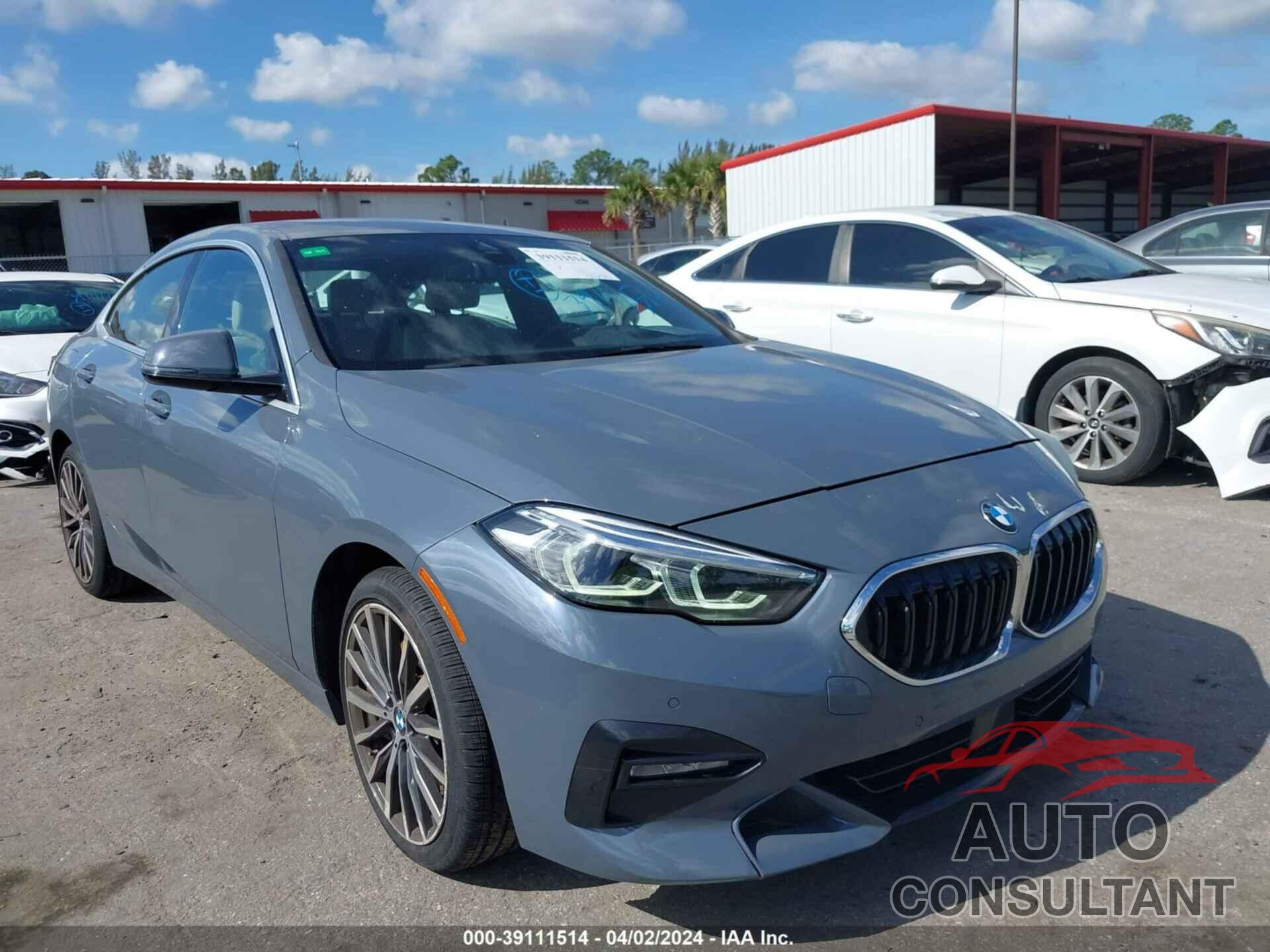 BMW 228I GRAN COUPE 2021 - WBA73AK00M7H15706