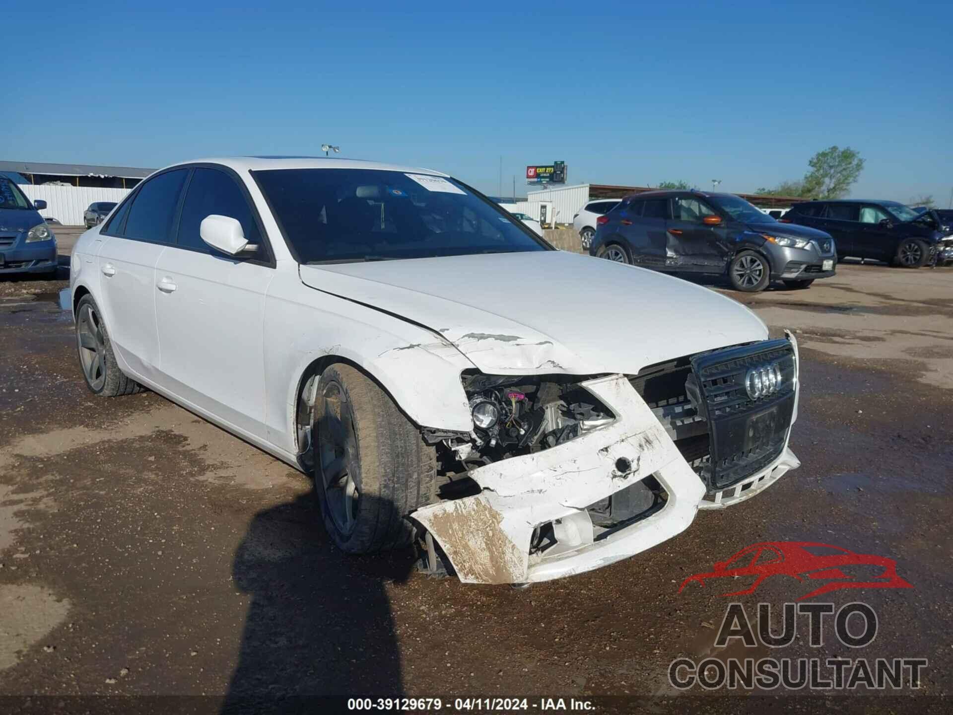 AUDI A4 2011 - WAUFFAFL2BN025601