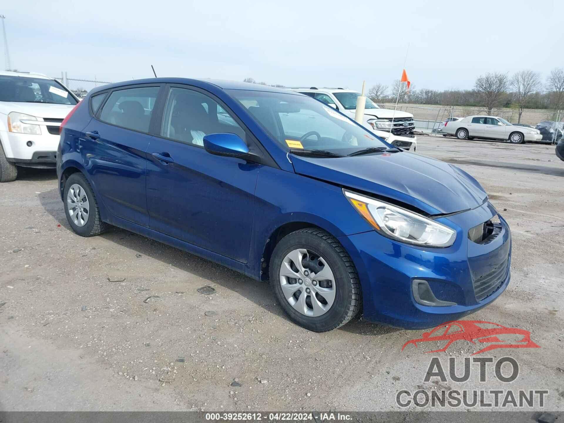 HYUNDAI ACCENT 2016 - KMHCT5AE8GU290997