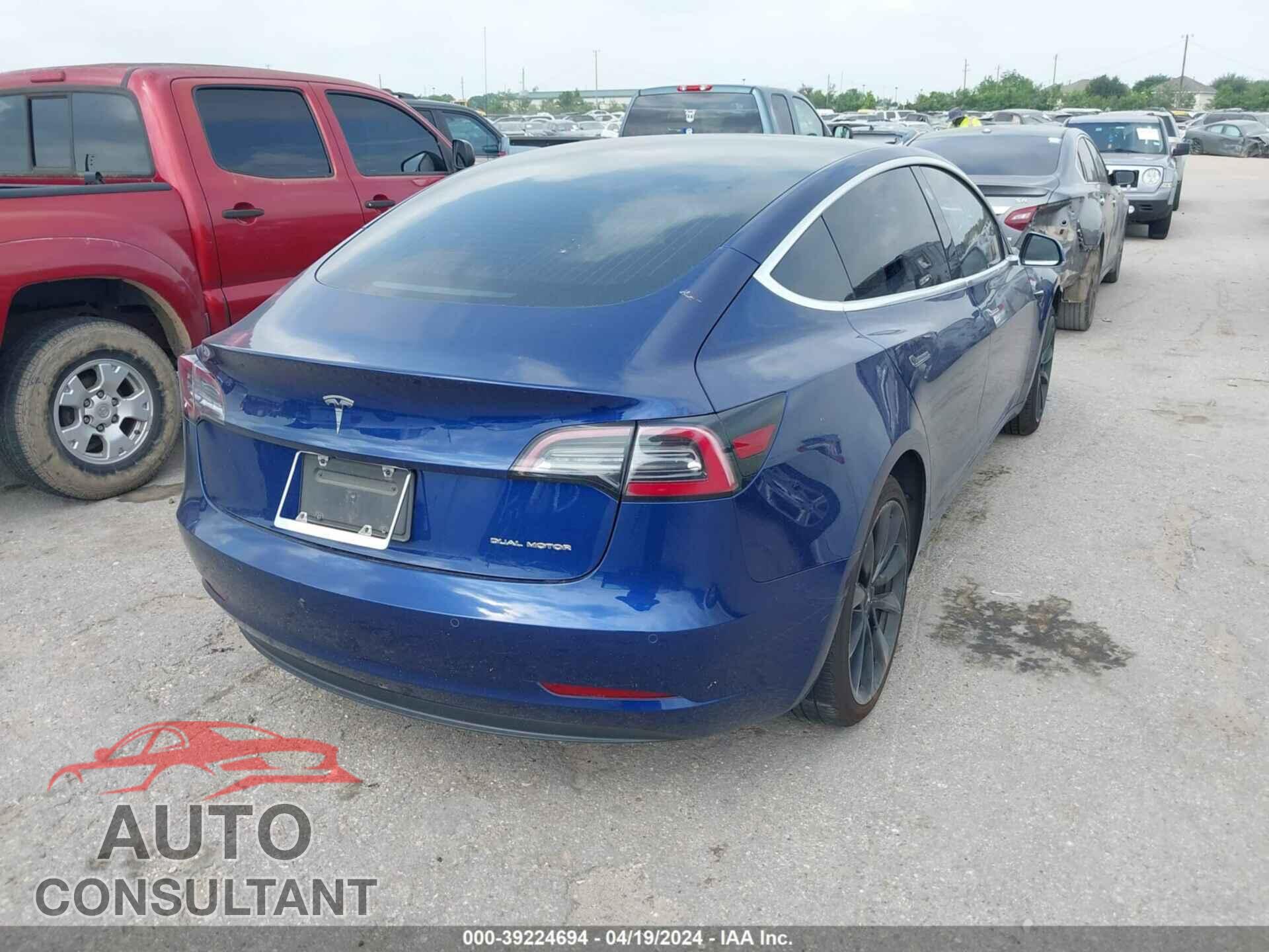 TESLA MODEL 3 2020 - 5YJ3E1EB3LF628445