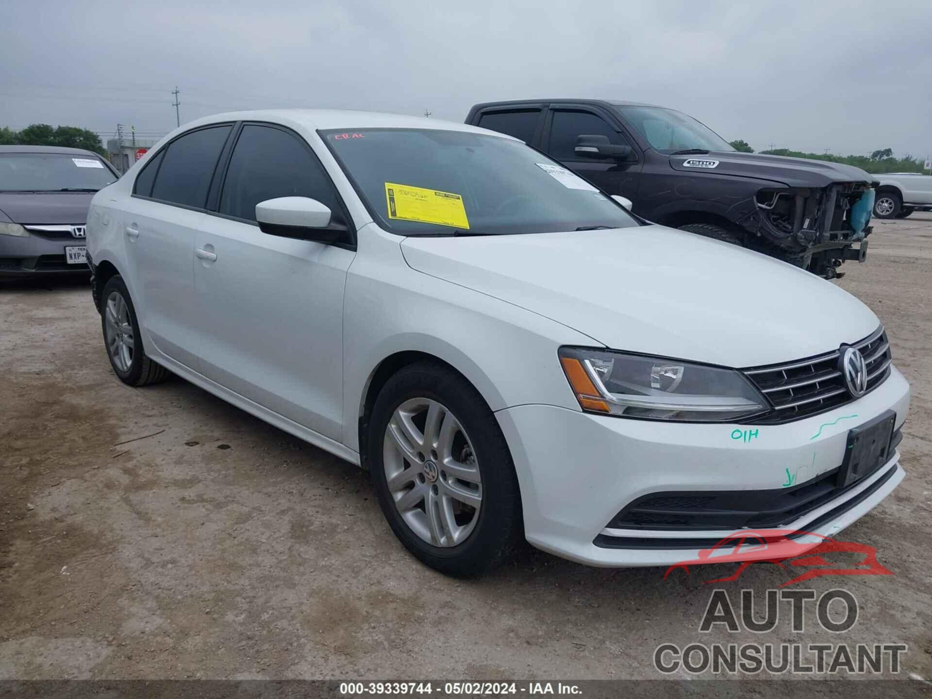 VOLKSWAGEN JETTA 2018 - 3VW2B7AJ7JM210884