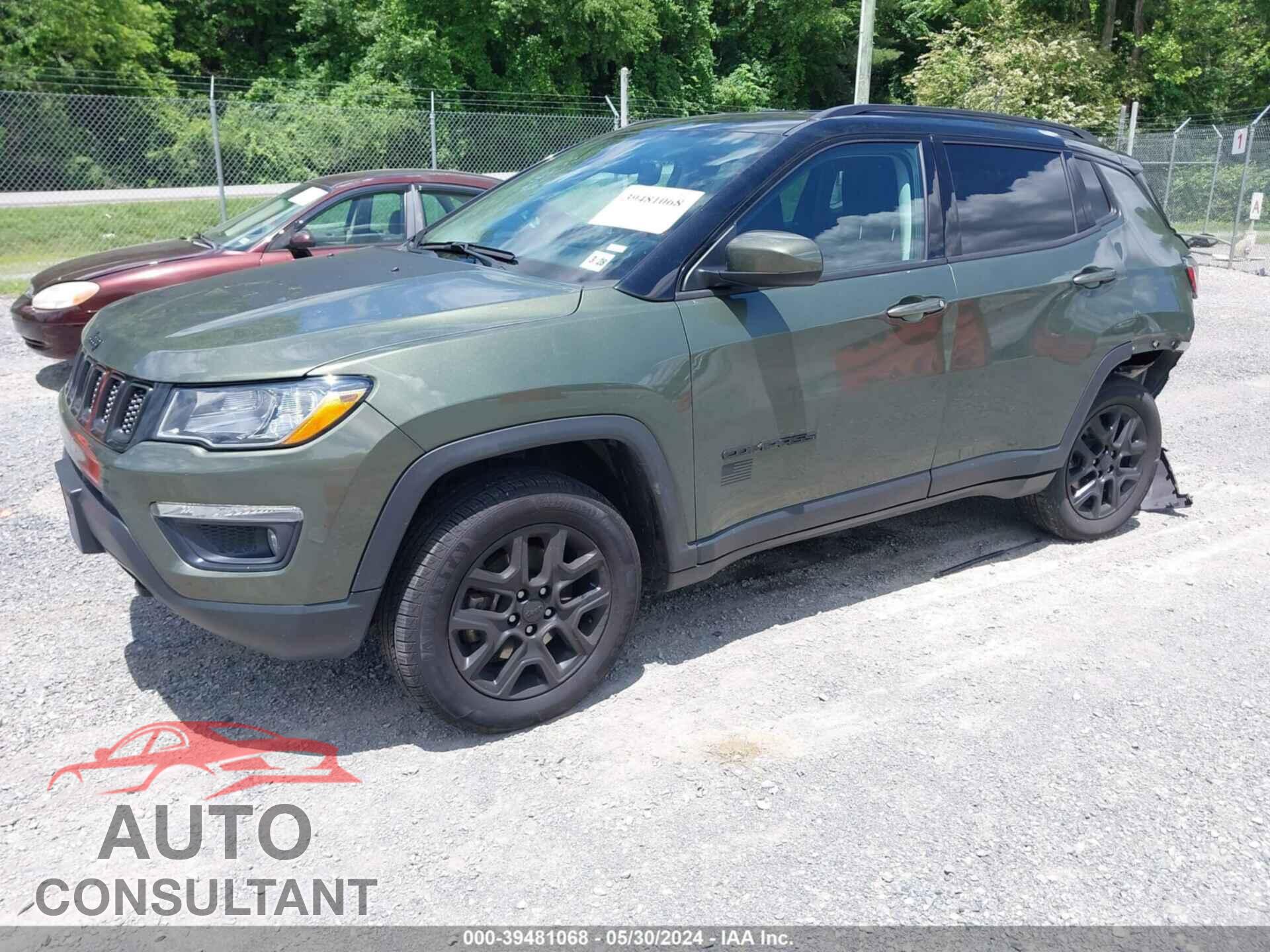 JEEP COMPASS 2021 - 3C4NJDAB6MT587002