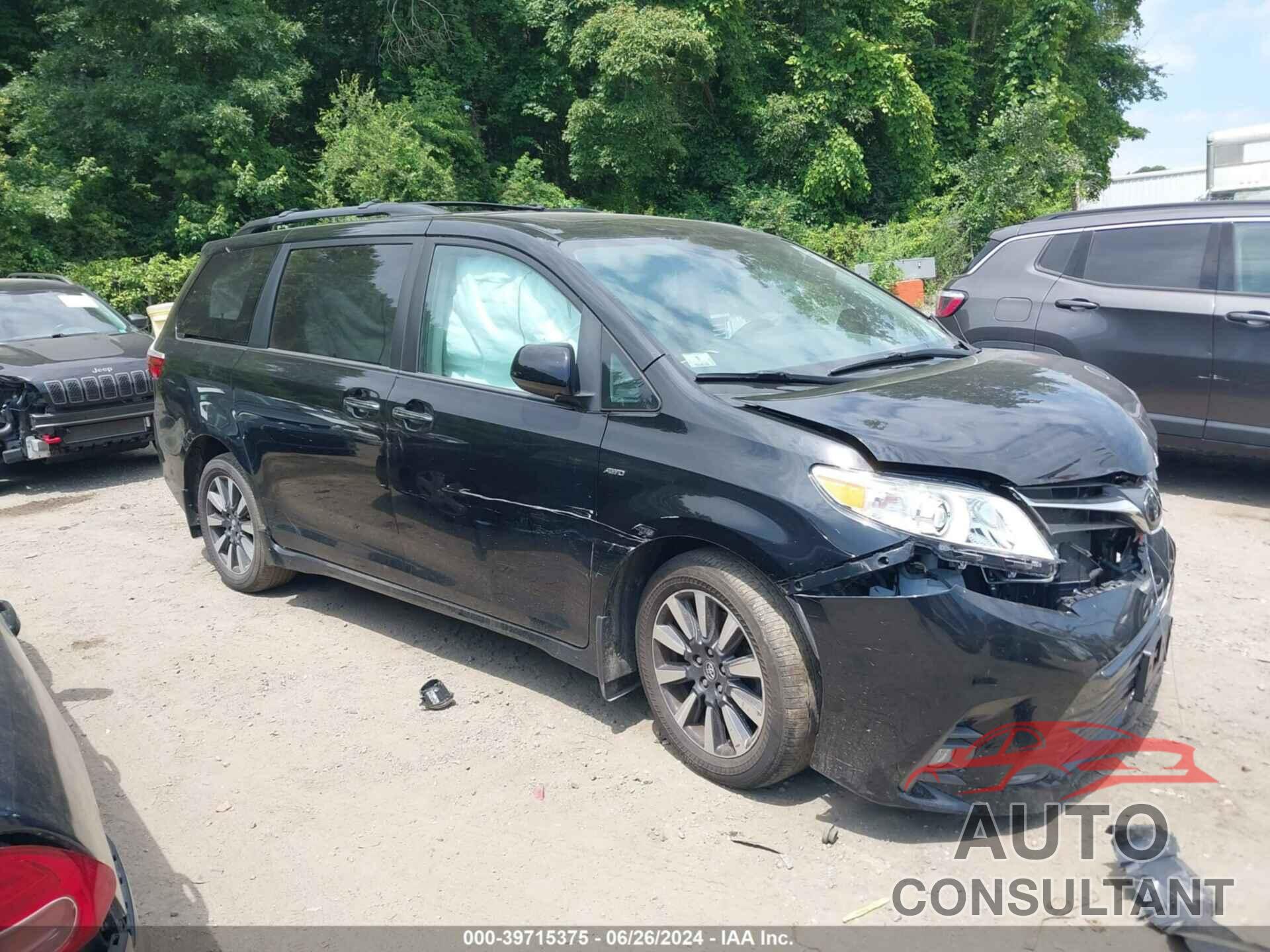 TOYOTA SIENNA 2019 - 5TDDZ3DC9KS216460