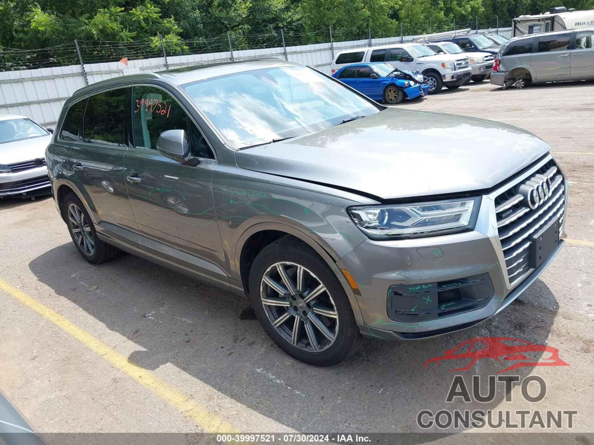 AUDI Q7 2017 - WA1LAAF71HD001791