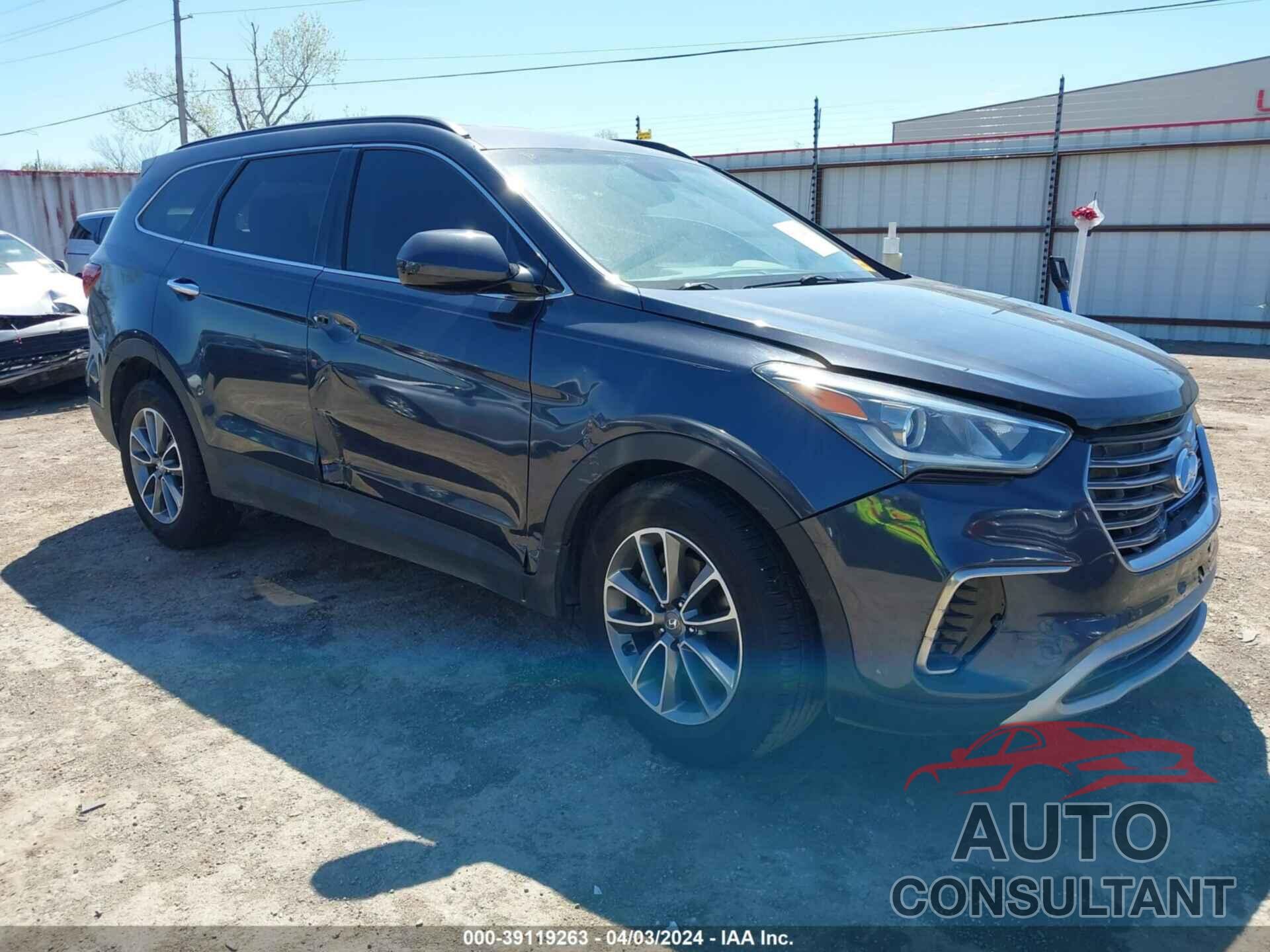 HYUNDAI SANTA FE 2017 - KM8SM4HF8HU171110