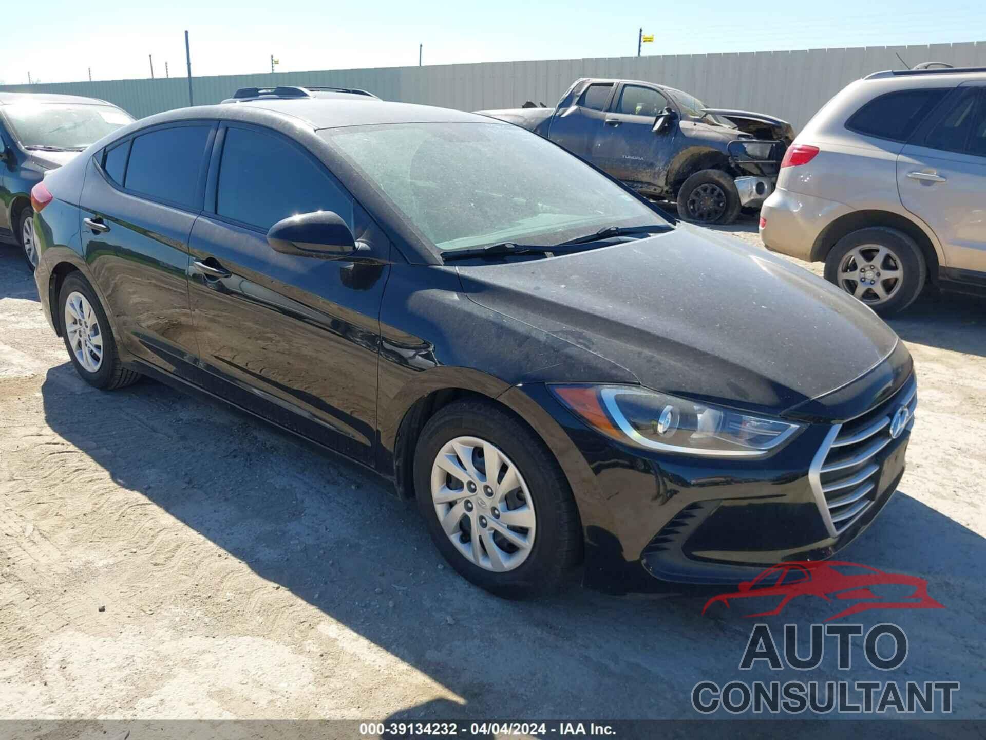 HYUNDAI ELANTRA 2017 - 5NPD74LF9HH175124