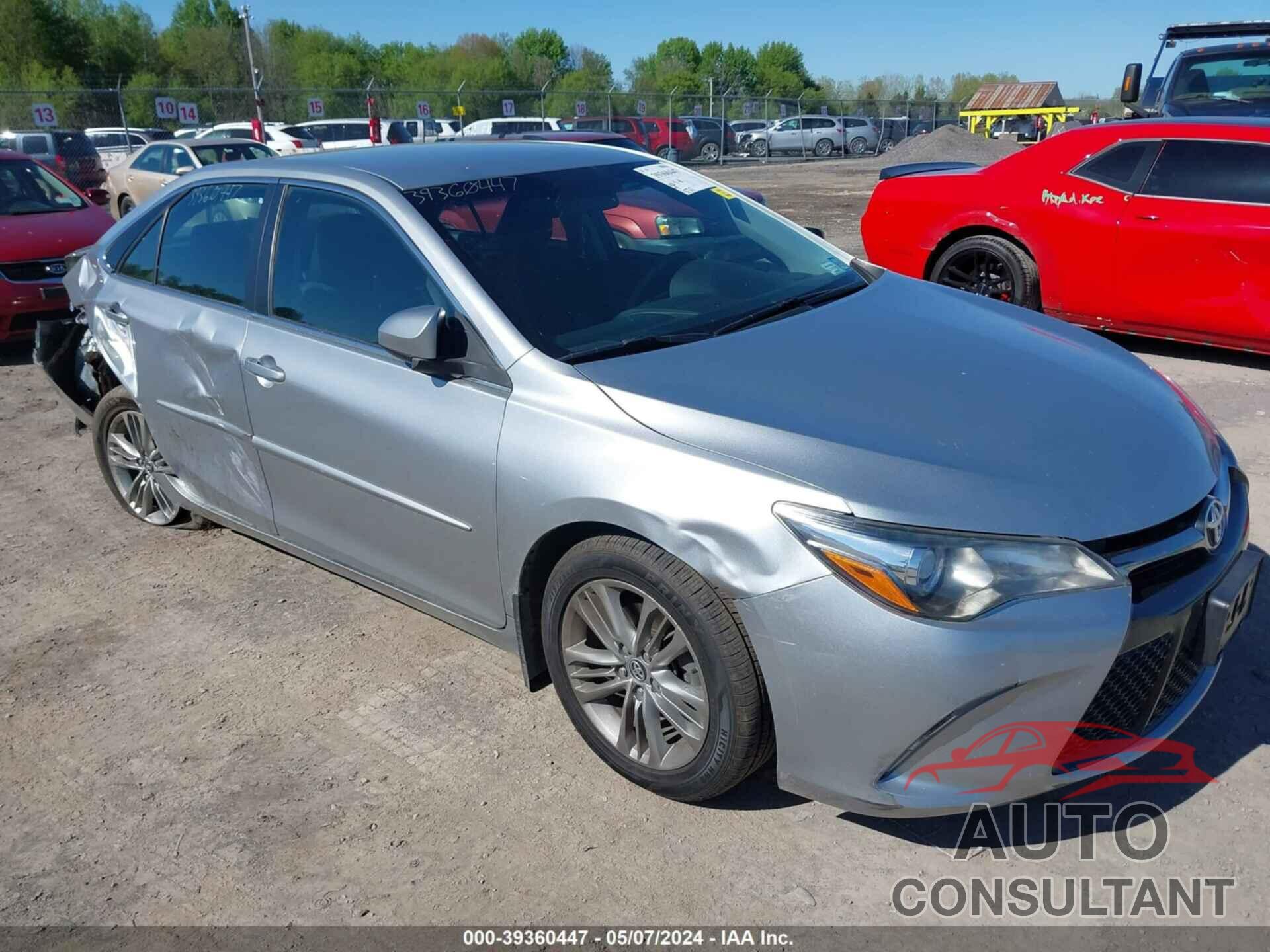 TOYOTA CAMRY 2017 - 4T1BF1FK3HU639401