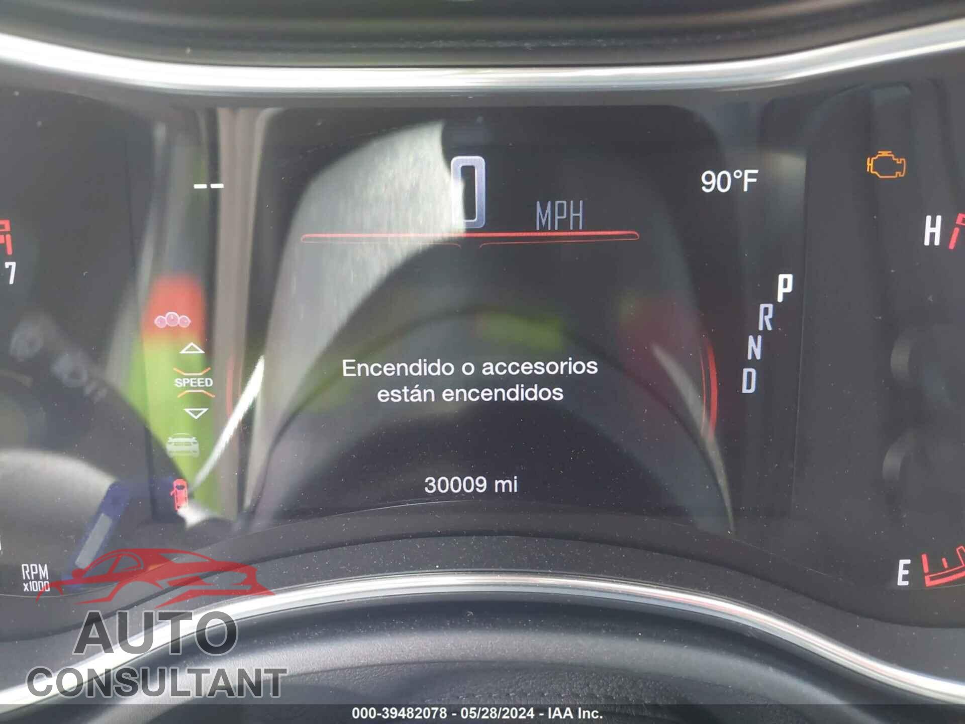 DODGE DURANGO 2019 - 1C4RDHAG4KC604450