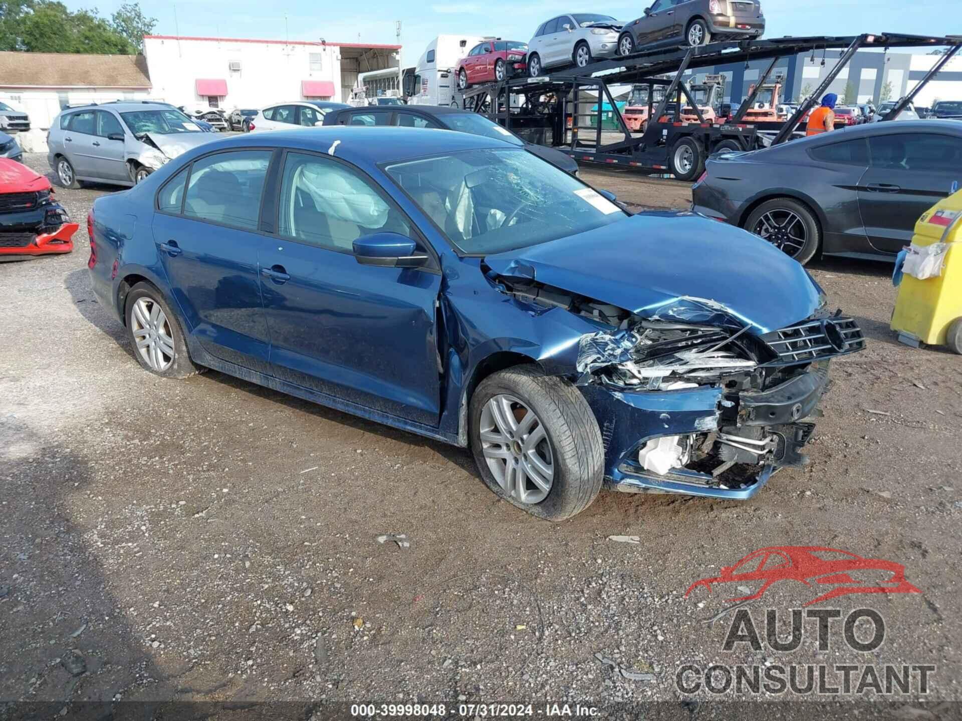 VOLKSWAGEN JETTA 2018 - 3VW2B7AJ7JM252729